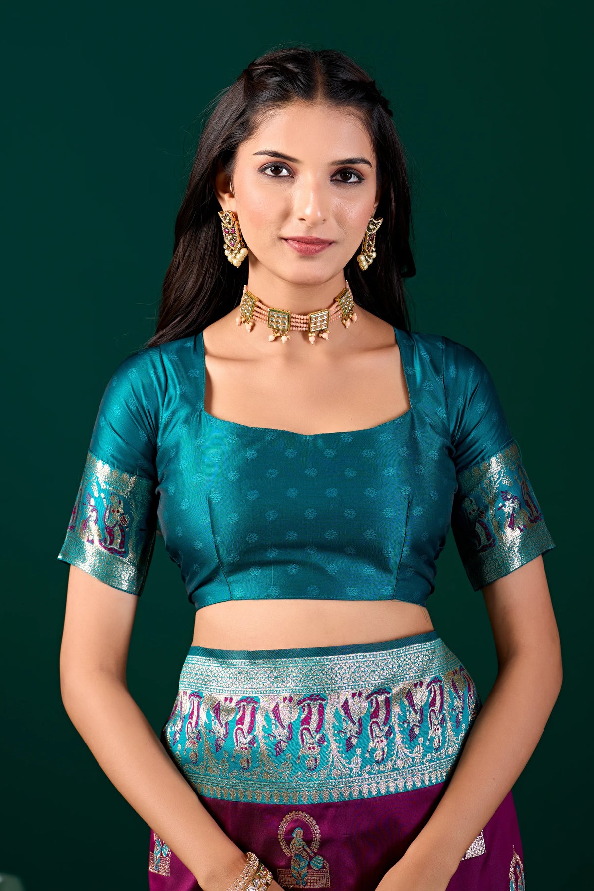 Classic Bengali Weave Baluchari Saree