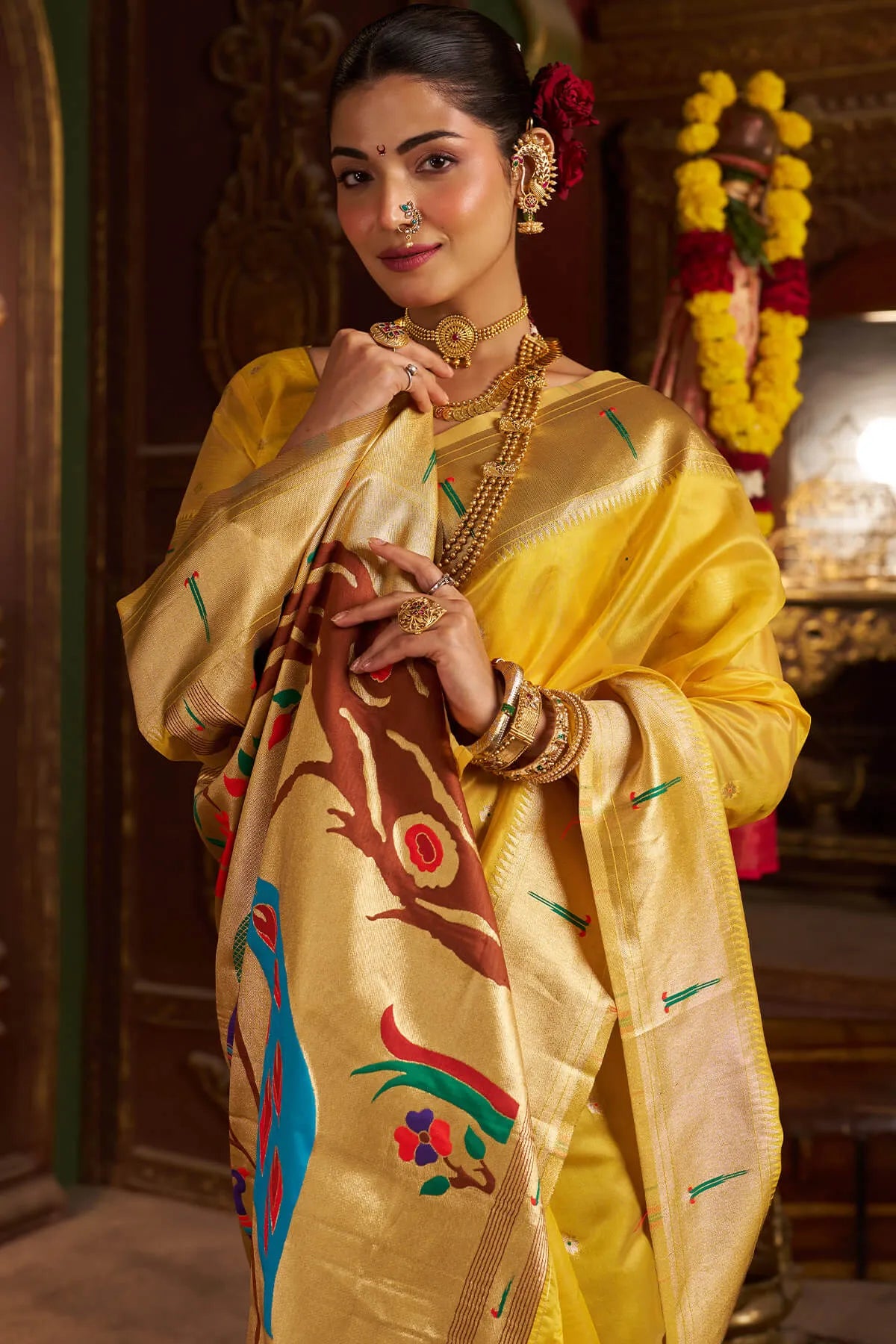 Classic Yeola Silk Saree