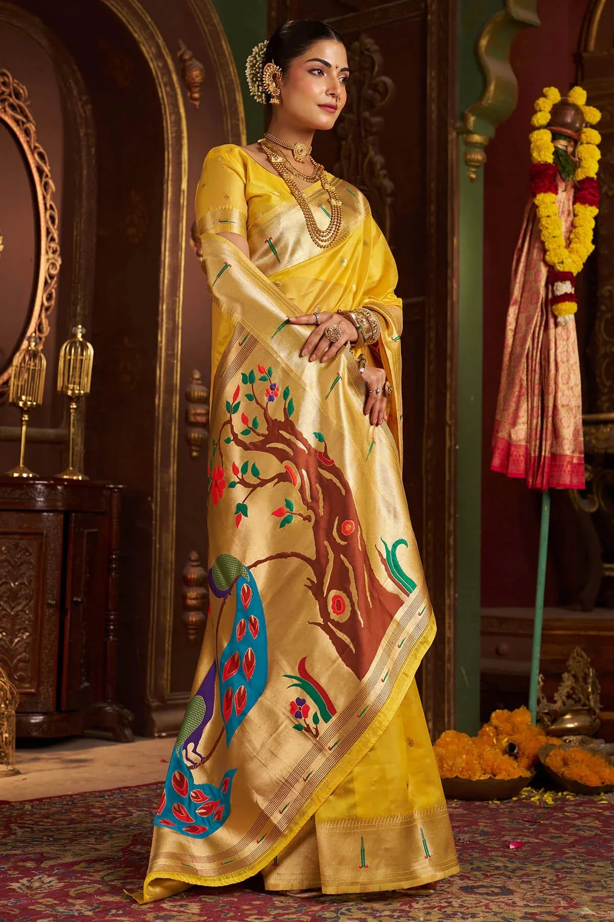 Classic Yeola Silk Saree