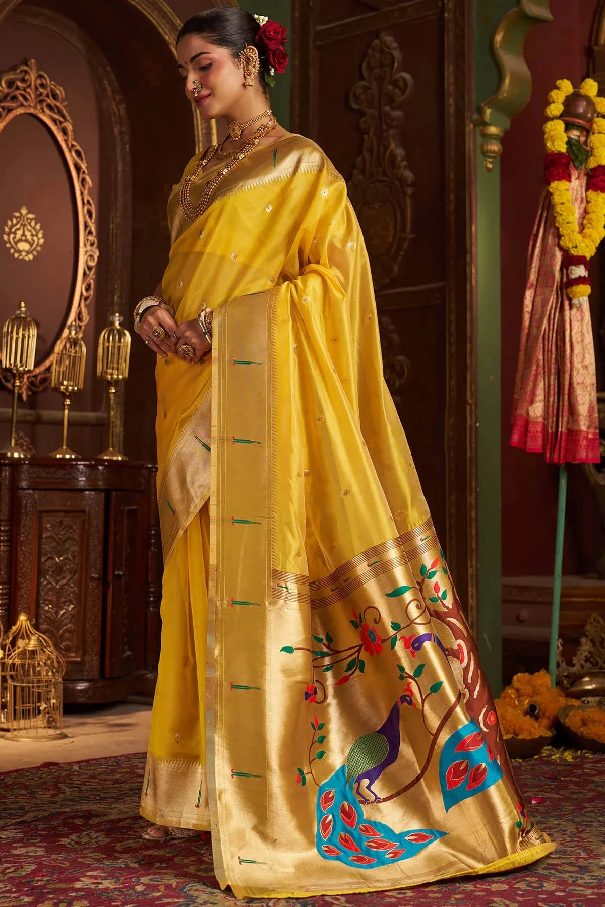 Classic Yeola Silk Saree