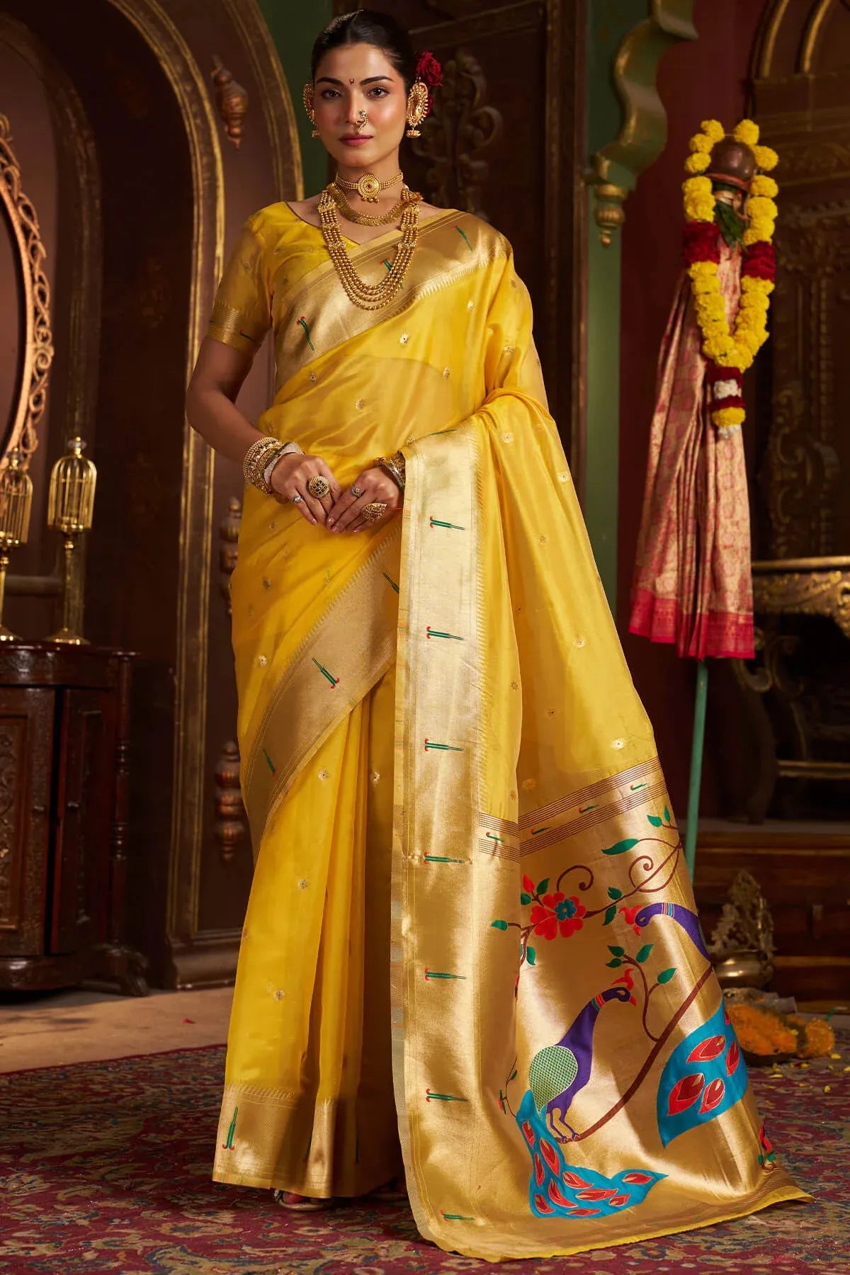 Classic Yeola Silk Saree