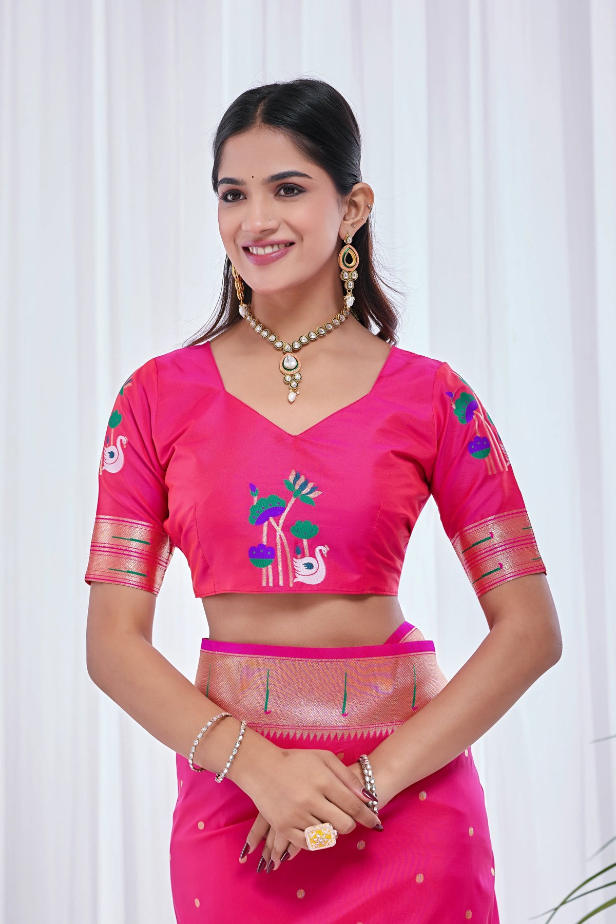 Designer Maharashtrian Saree