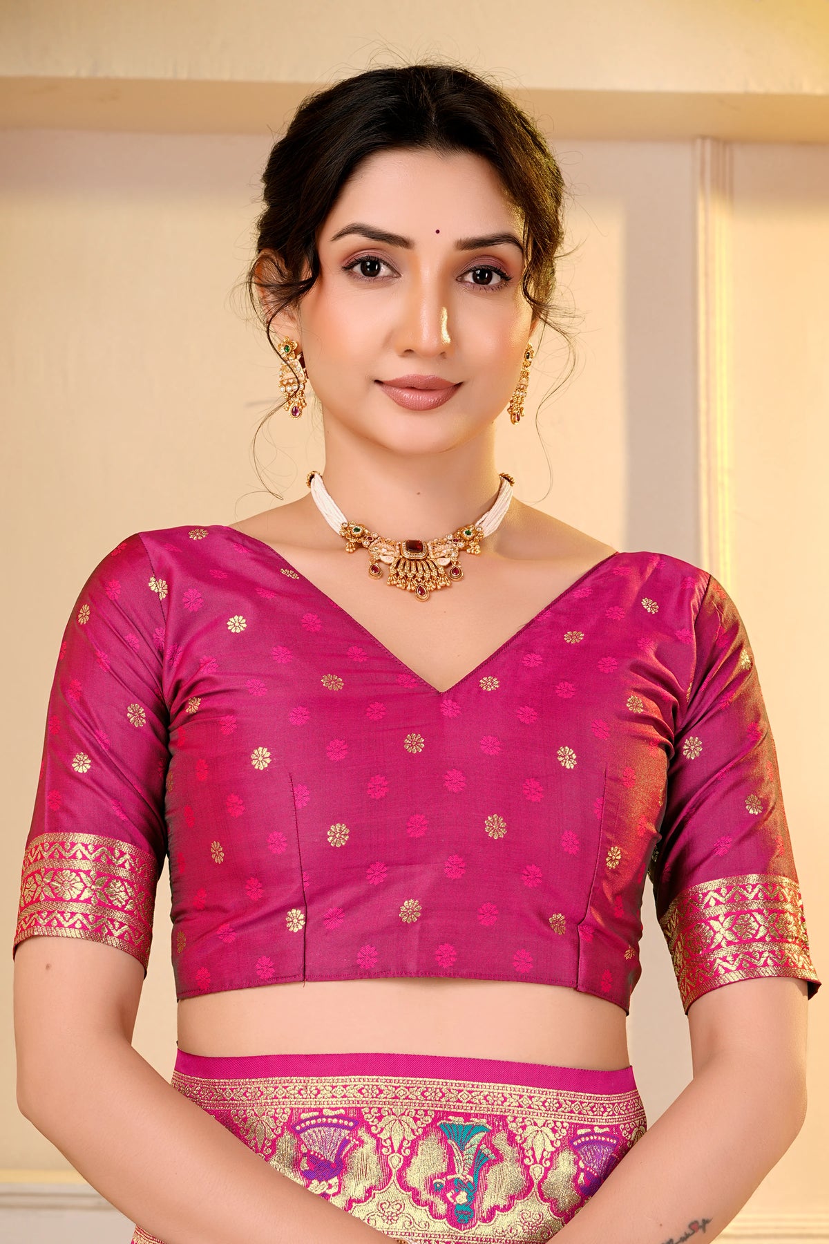 Divine Weave Baluchari Silk Saree