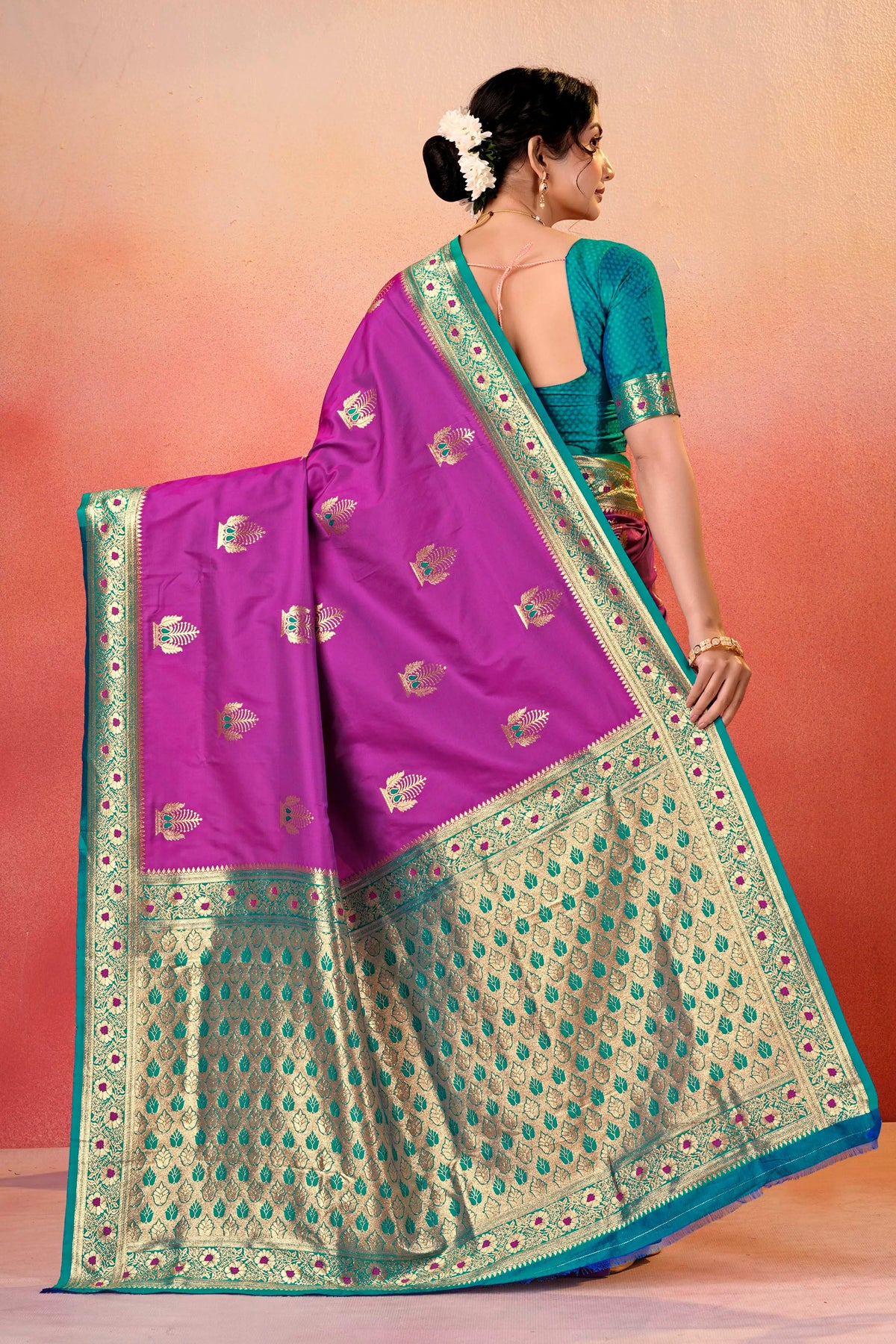 Eternal Grace Baluchari Silk Saree