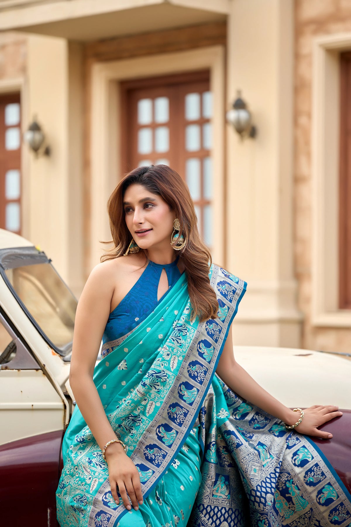 Festive Baluchari Silk Saree