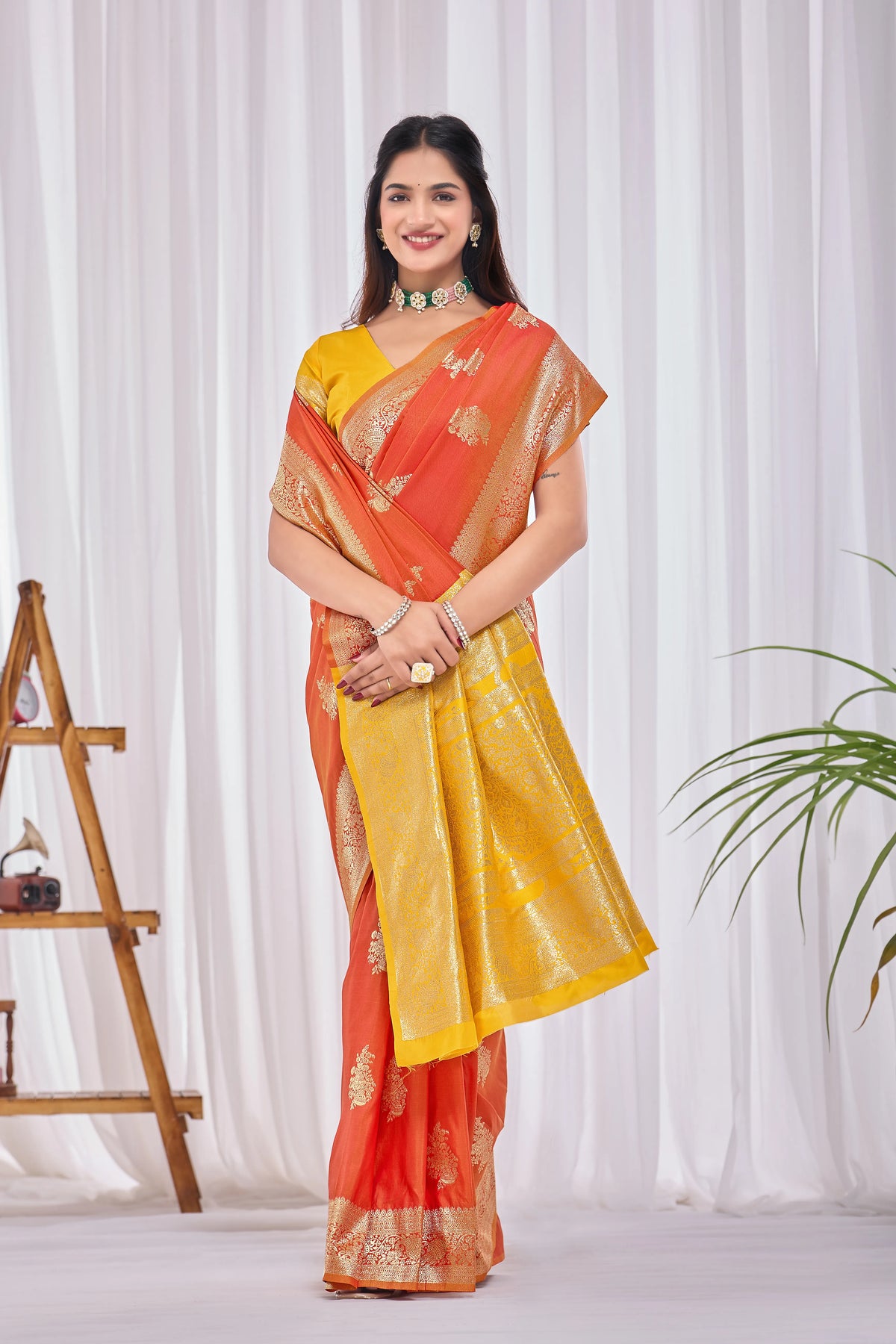 Maharashtrian Bridal Silk Saree