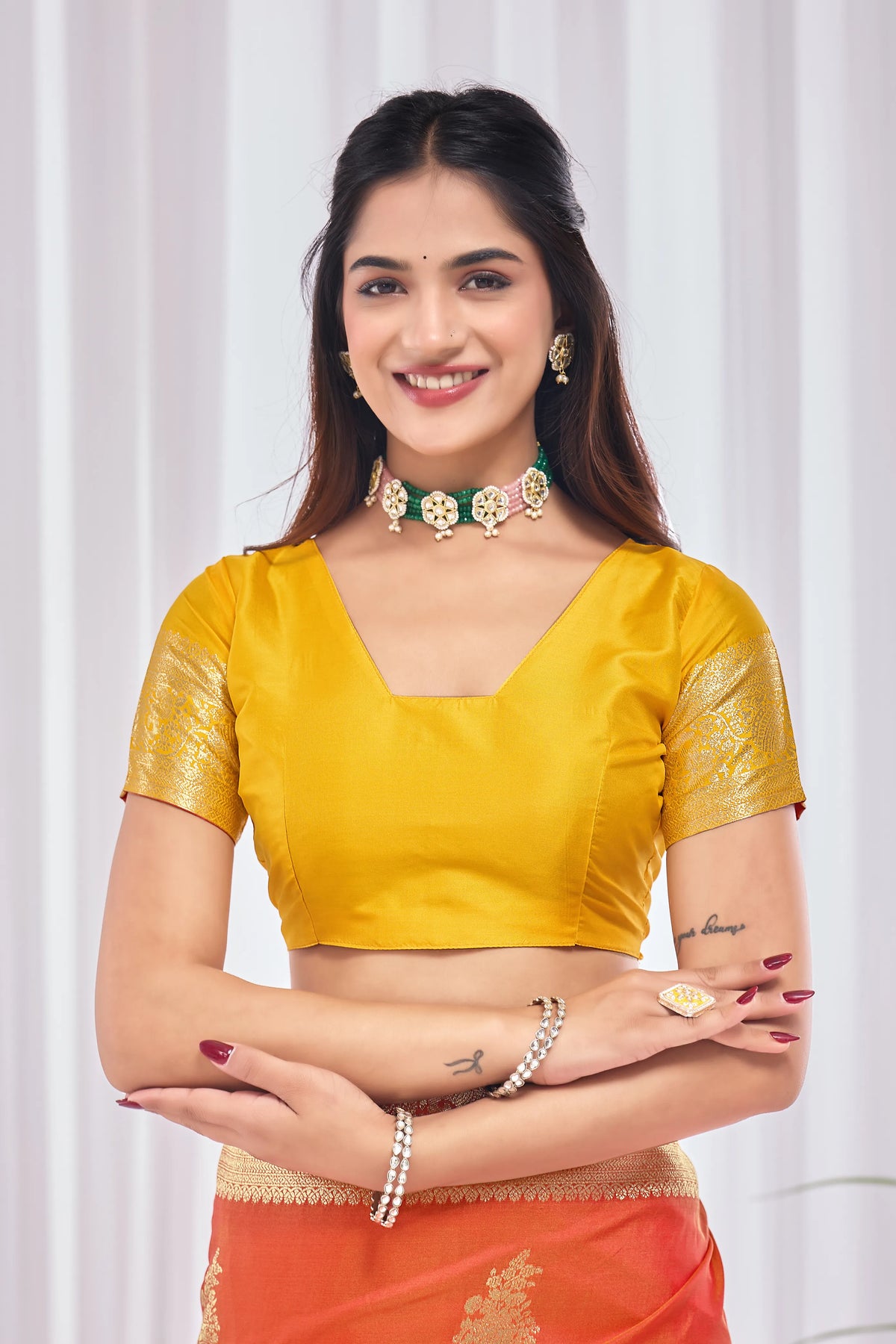 Maharashtrian Bridal Silk Saree