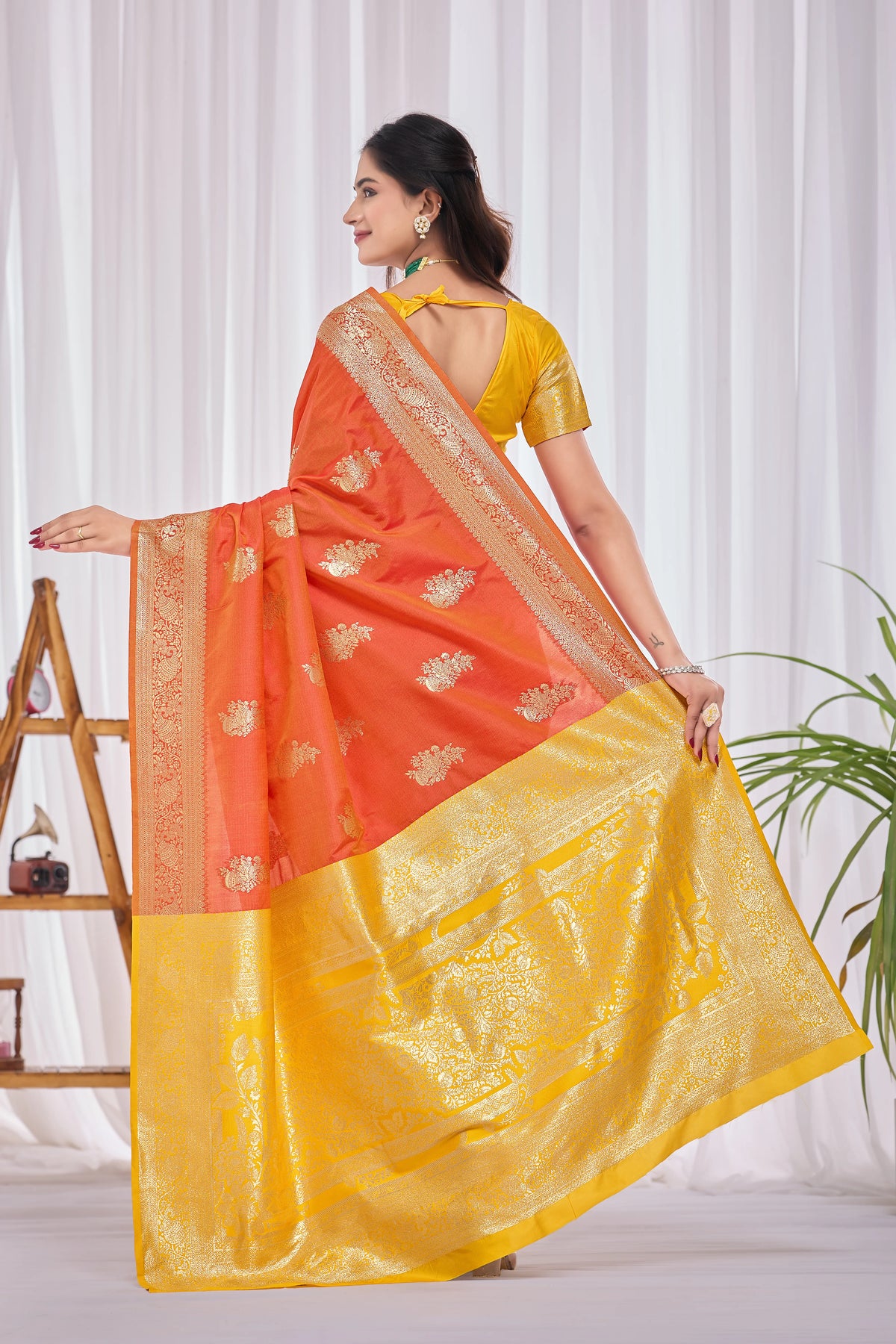 Maharashtrian Bridal Silk Saree