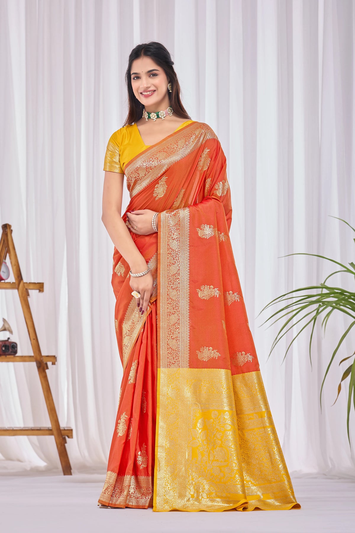 Maharashtrian Bridal Silk Saree