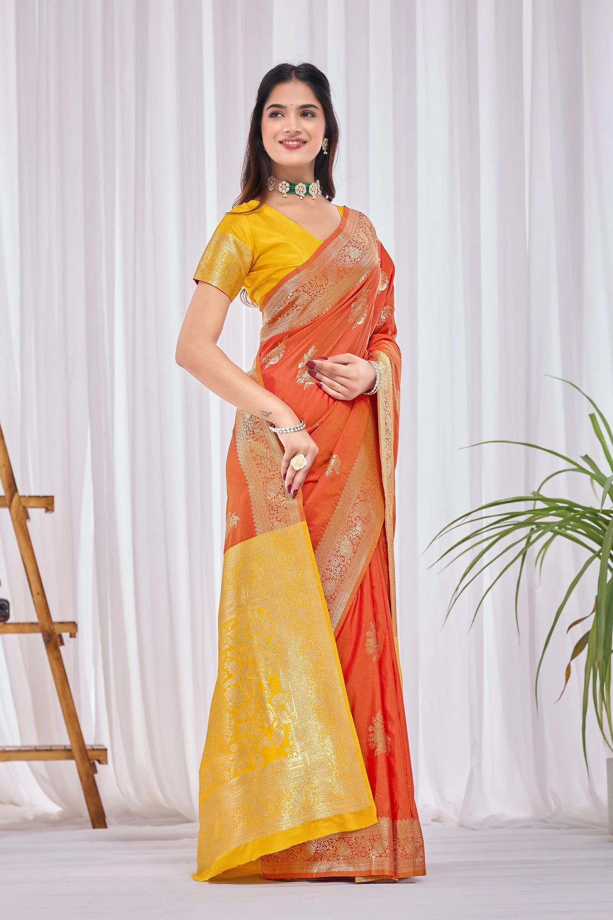 Maharashtrian Bridal Silk Saree
