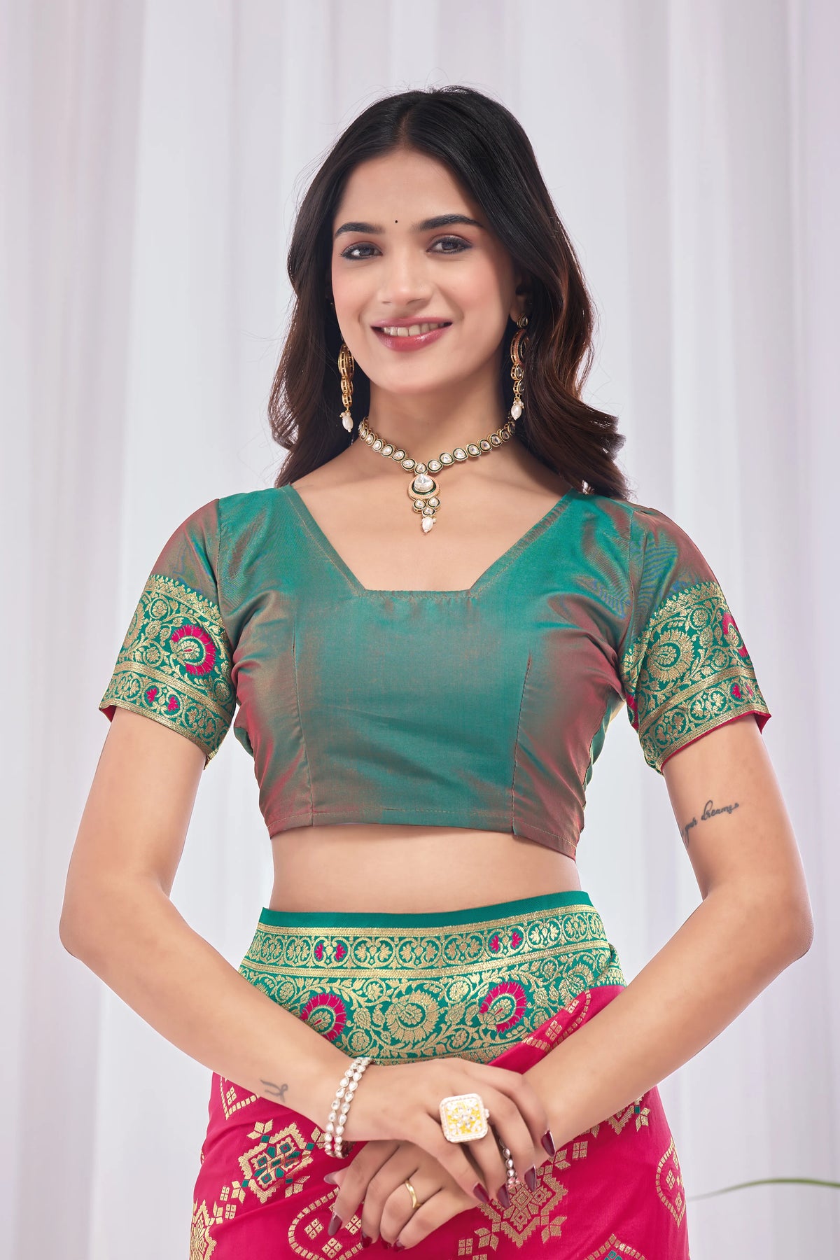 Majestic Baluchari Silk Saree