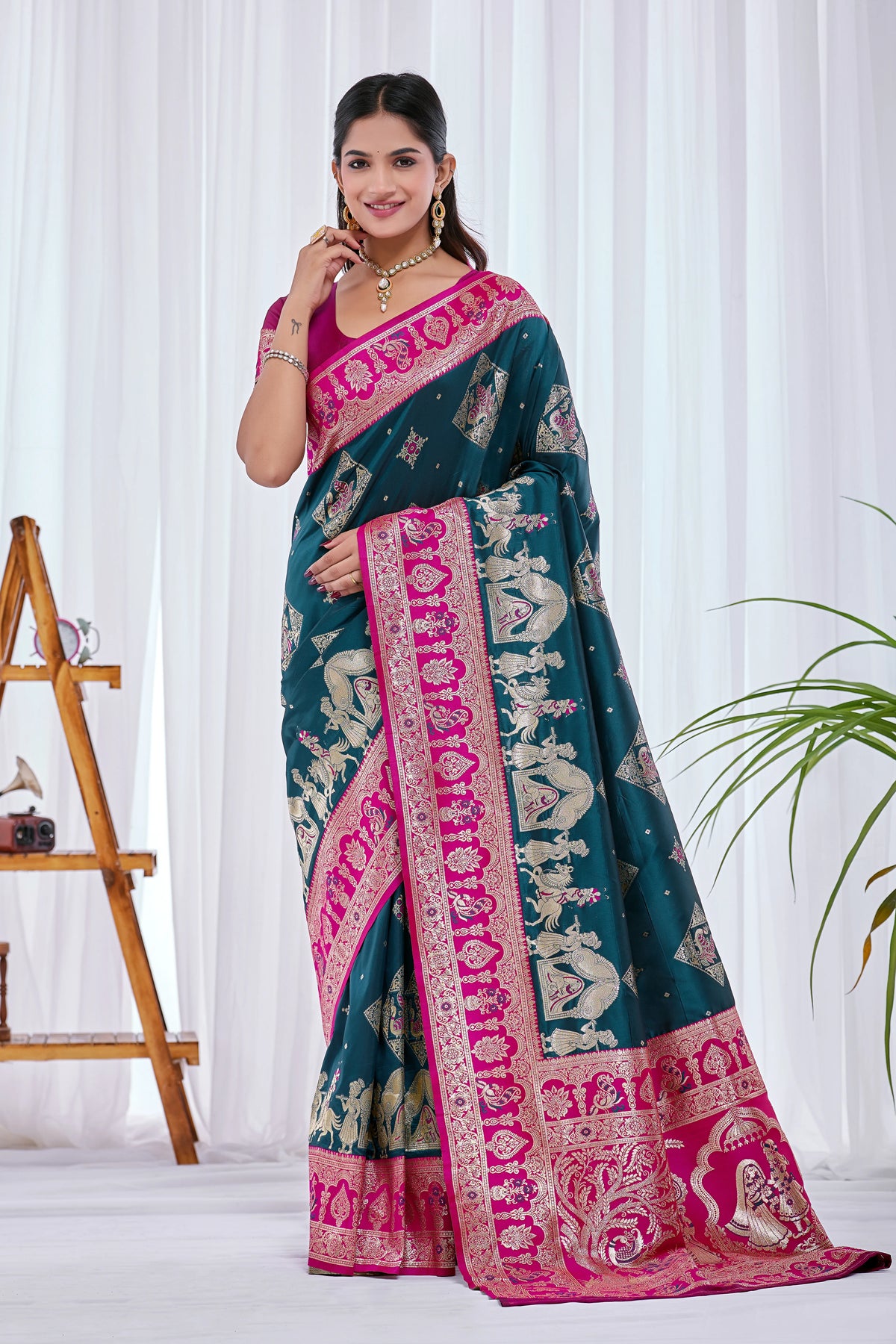 Signature Baluchari Silk Saree
