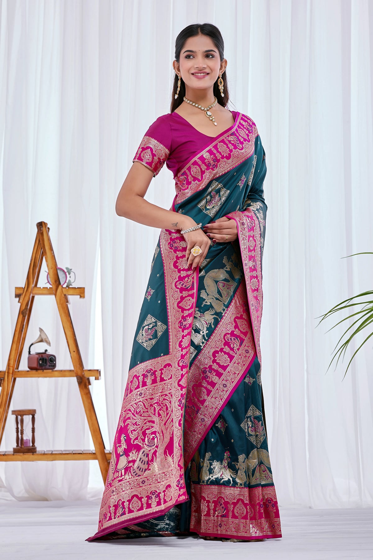 Signature Baluchari Silk Saree