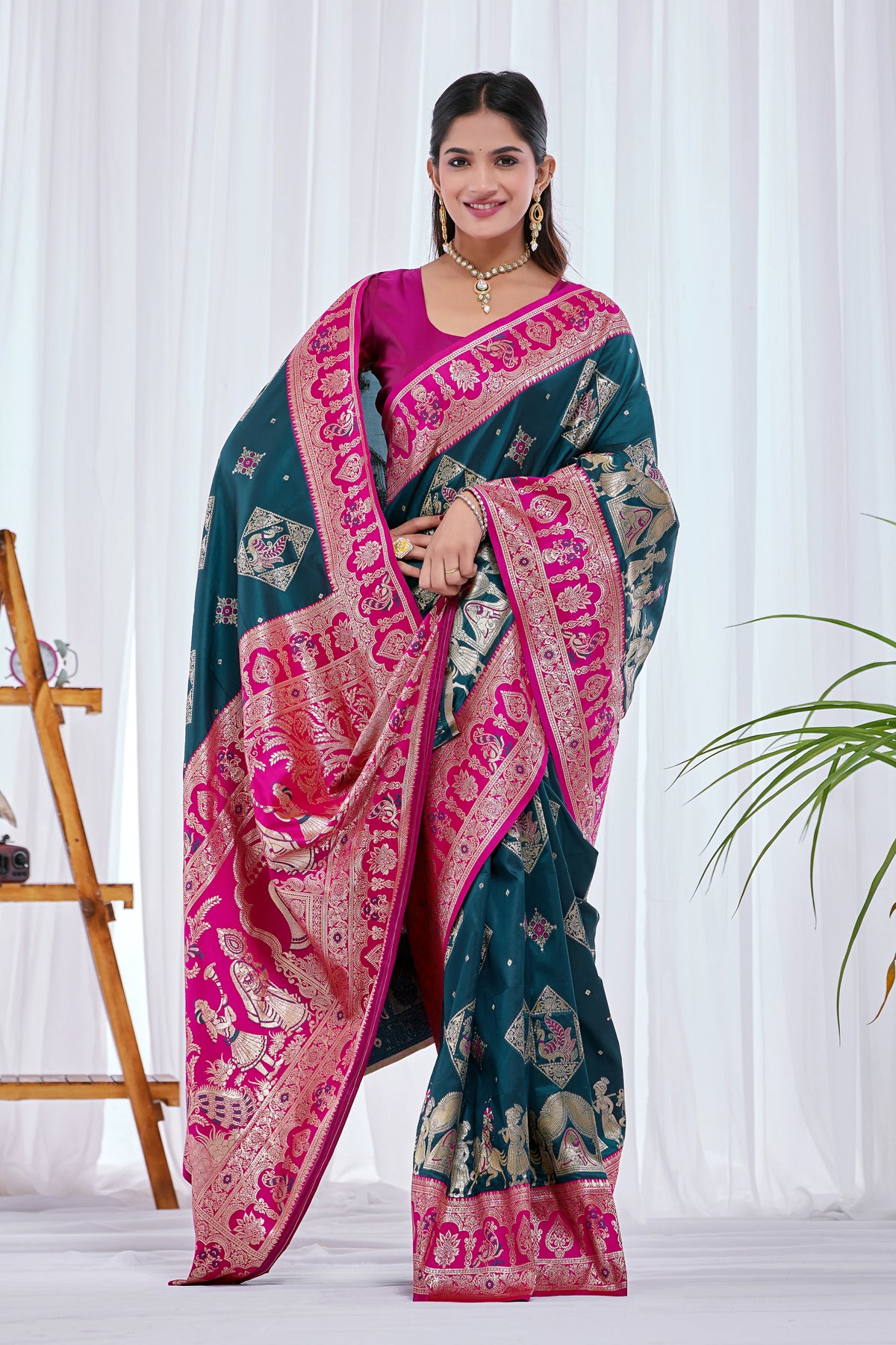 Signature Baluchari Silk Saree