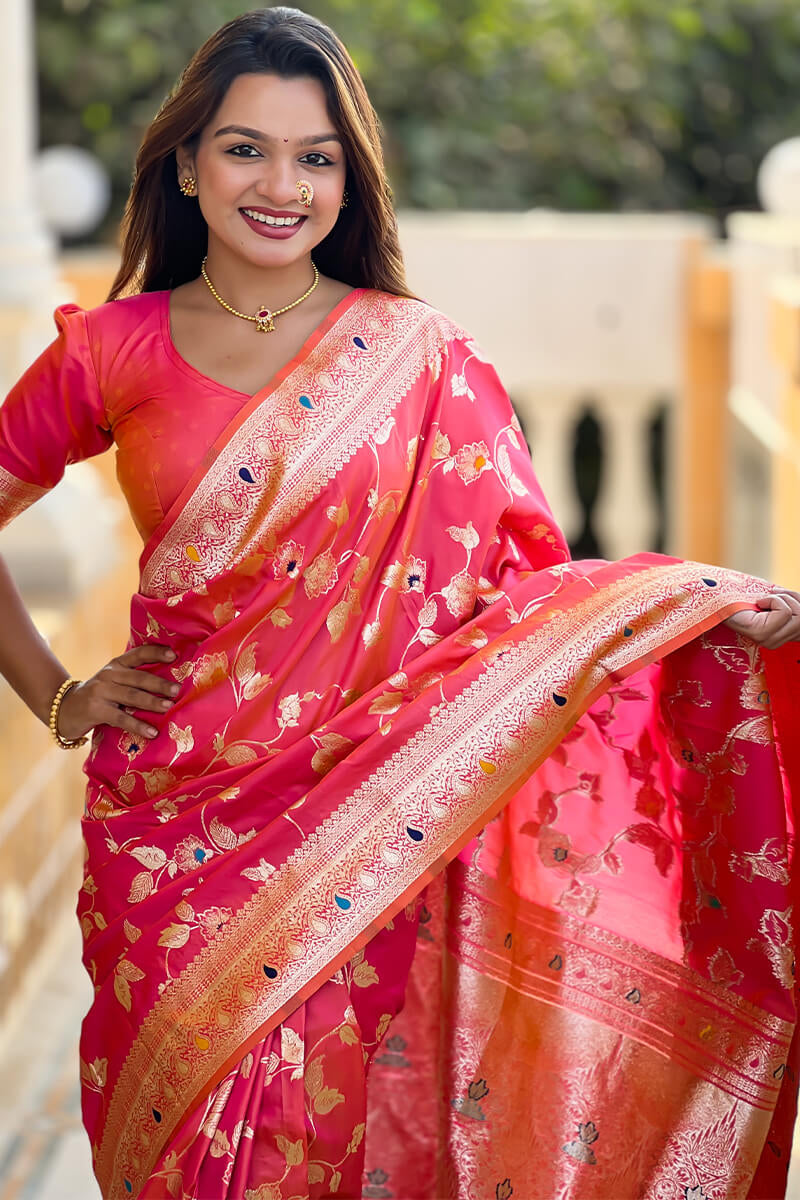 Traditional Maharashtrian Silk Saree