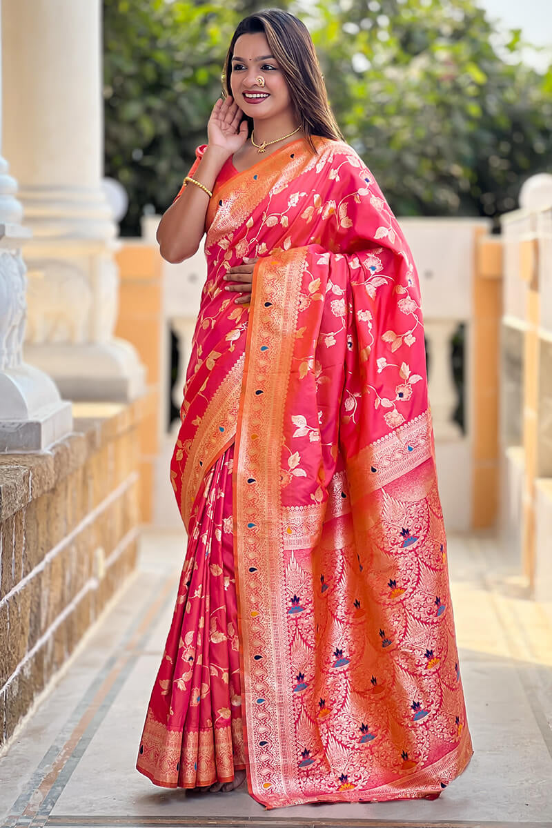 Traditional Maharashtrian Silk Saree