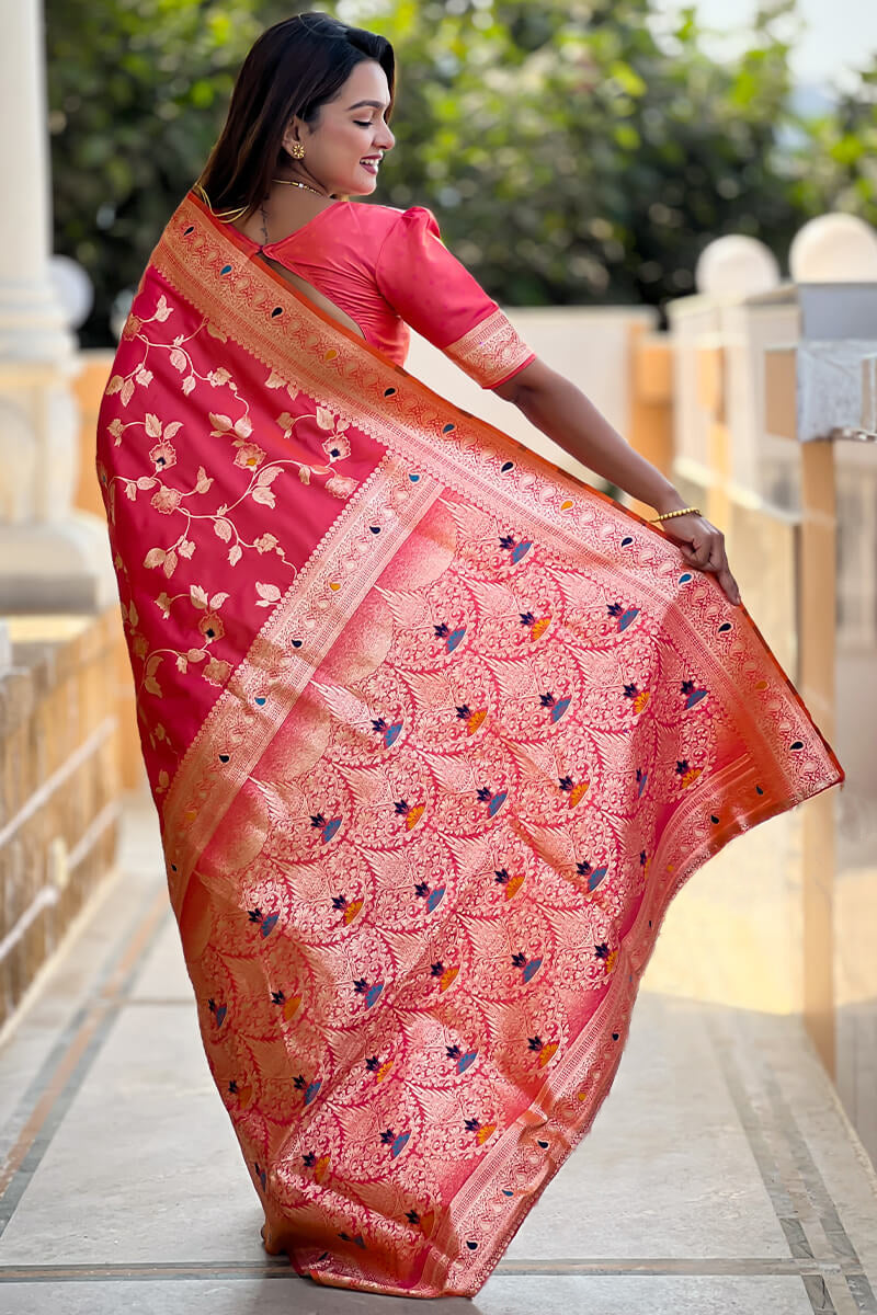 Traditional Maharashtrian Silk Saree