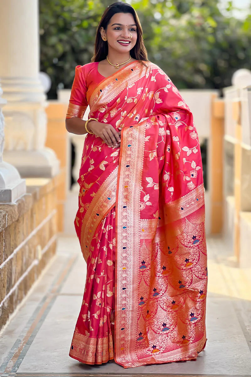 Traditional Maharashtrian Silk Saree