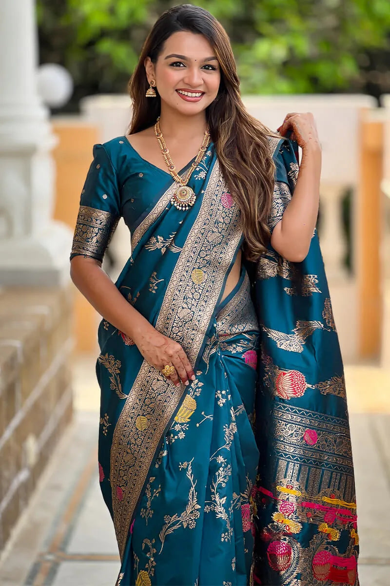 Aaradhya Banarasi Silk Saree
