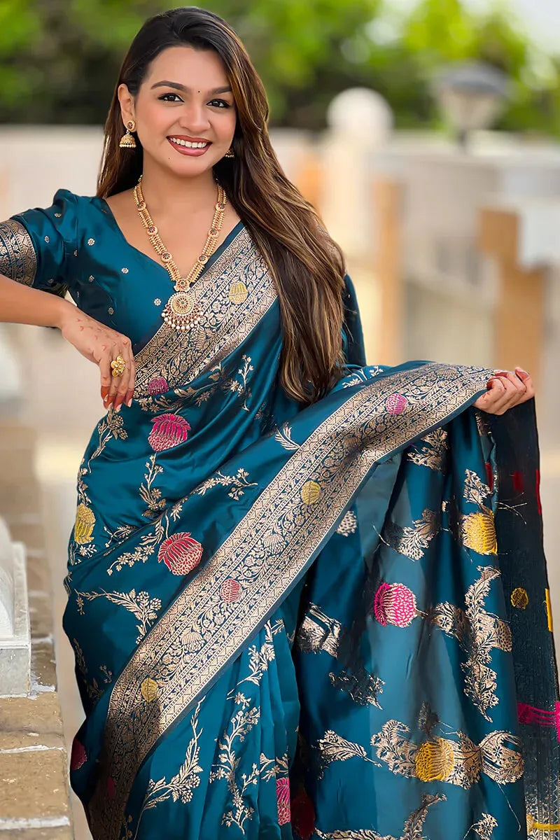 Aaradhya Banarasi Silk Saree