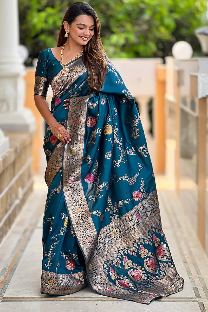 Aaradhya Banarasi Silk Saree