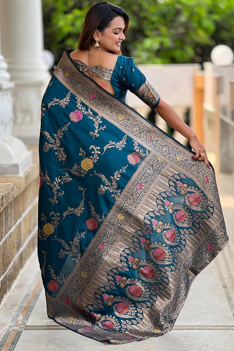 Aaradhya Banarasi Silk Saree