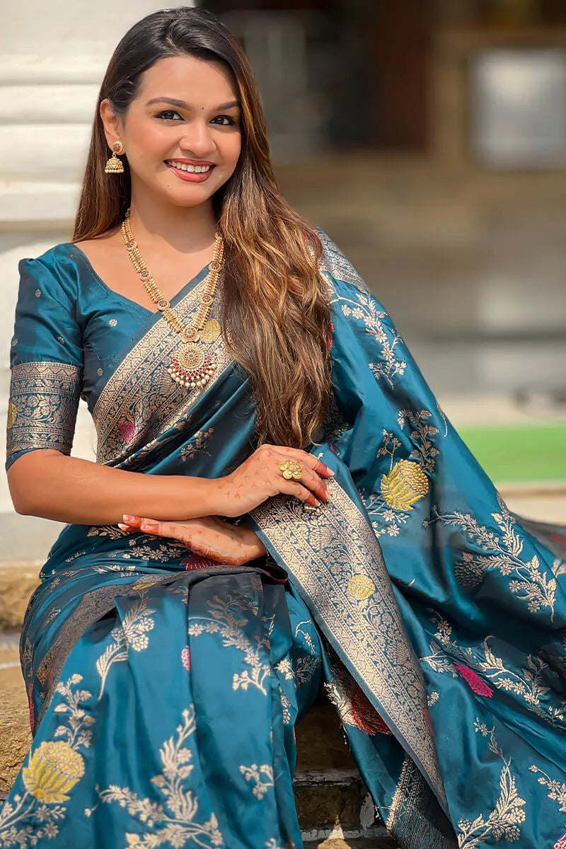 Aaradhya Banarasi Silk Saree