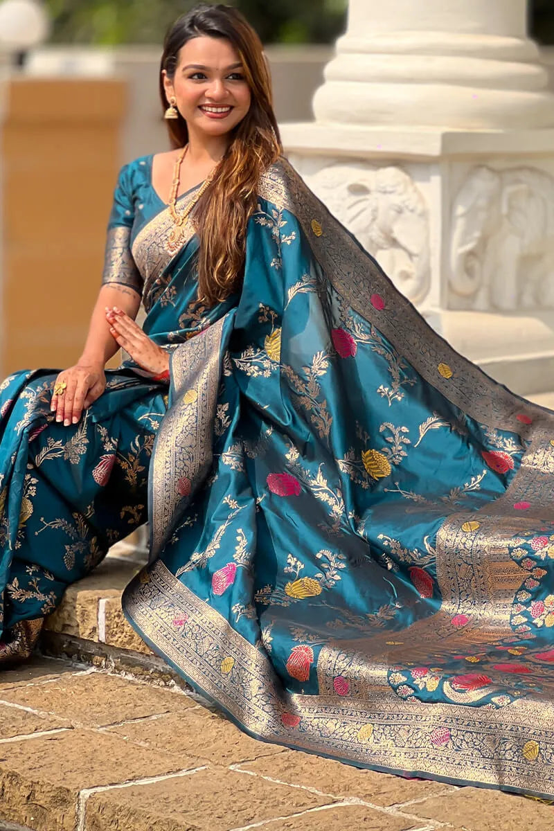 Aaradhya Banarasi Silk Saree