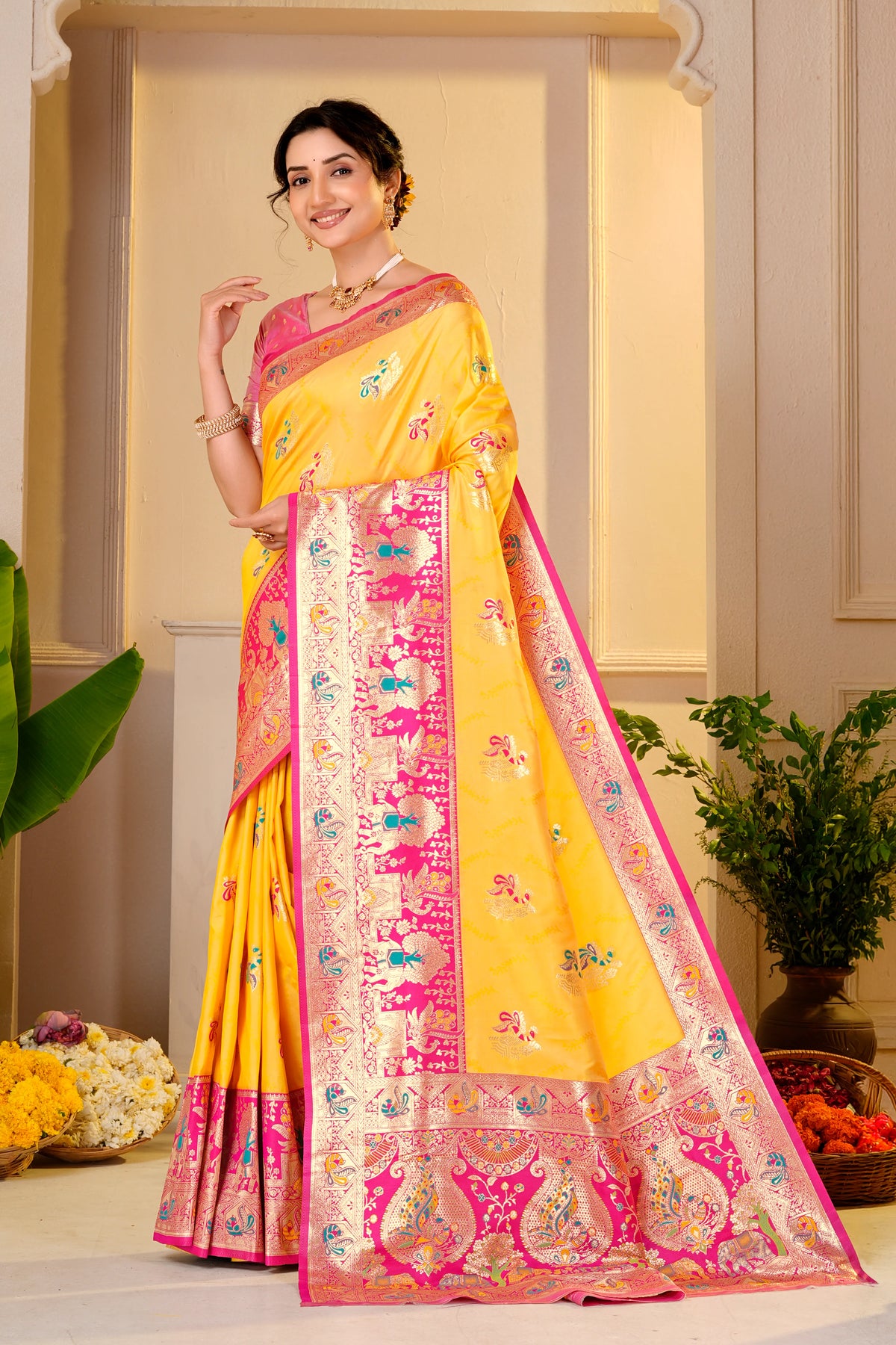 Chandrika Banarasi Silk Saree