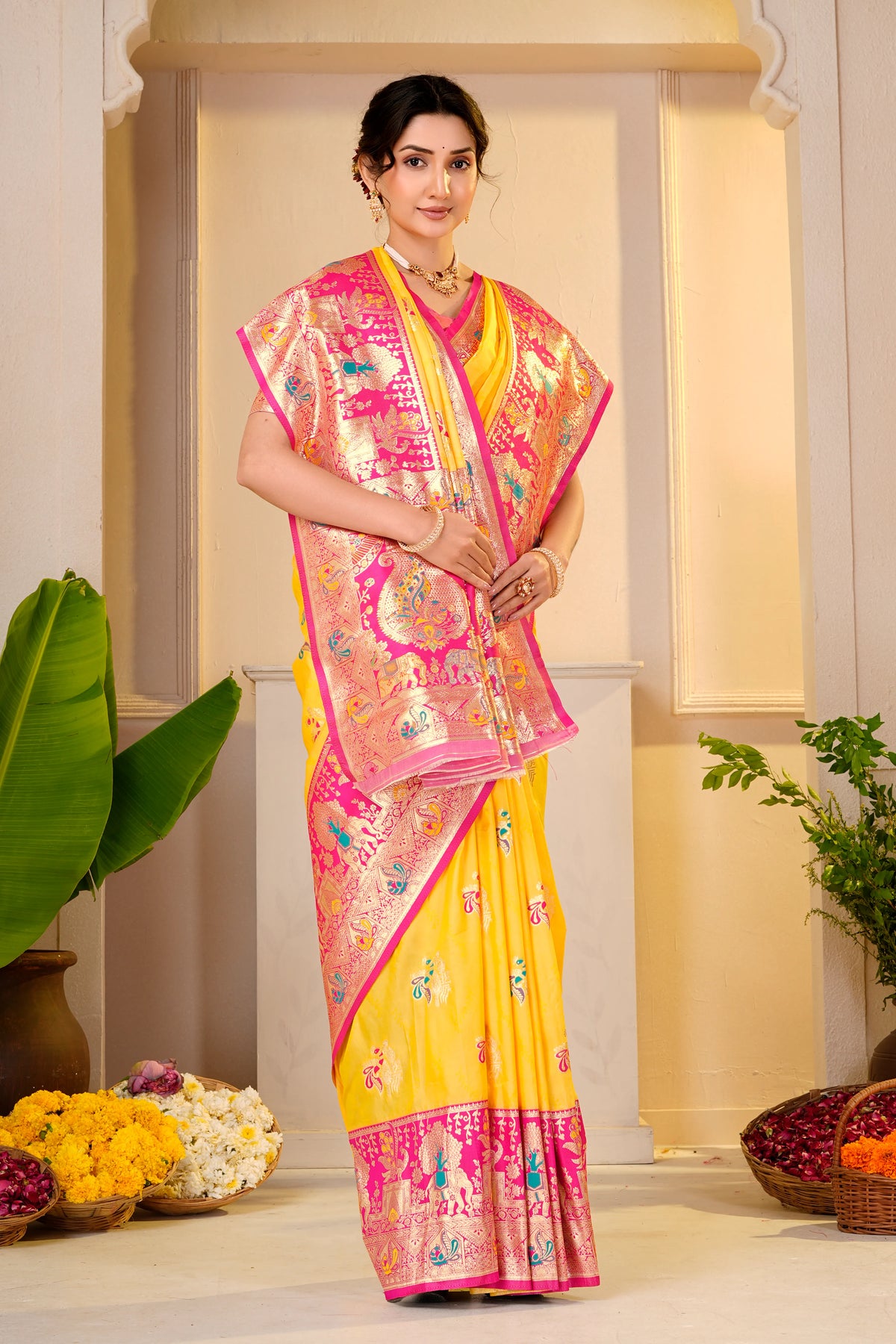 Chandrika Banarasi Silk Saree