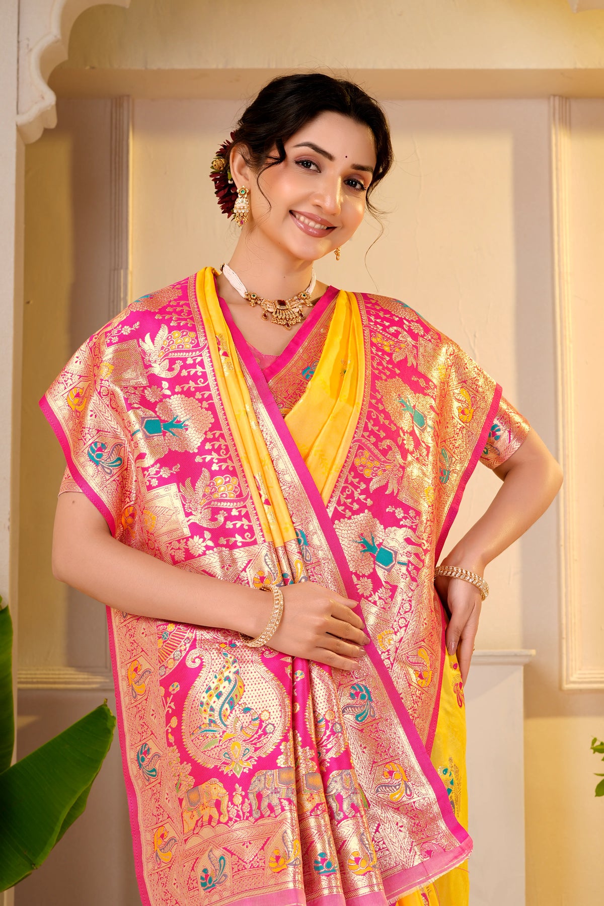 Chandrika Banarasi Silk Saree
