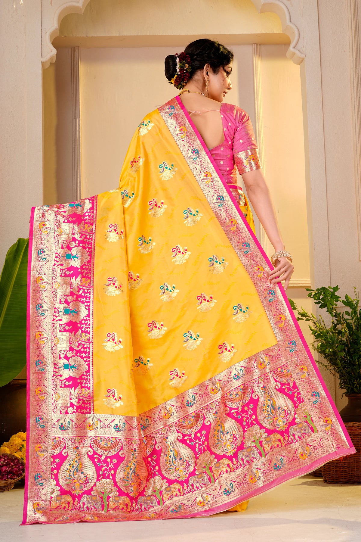 Chandrika Banarasi Silk Saree