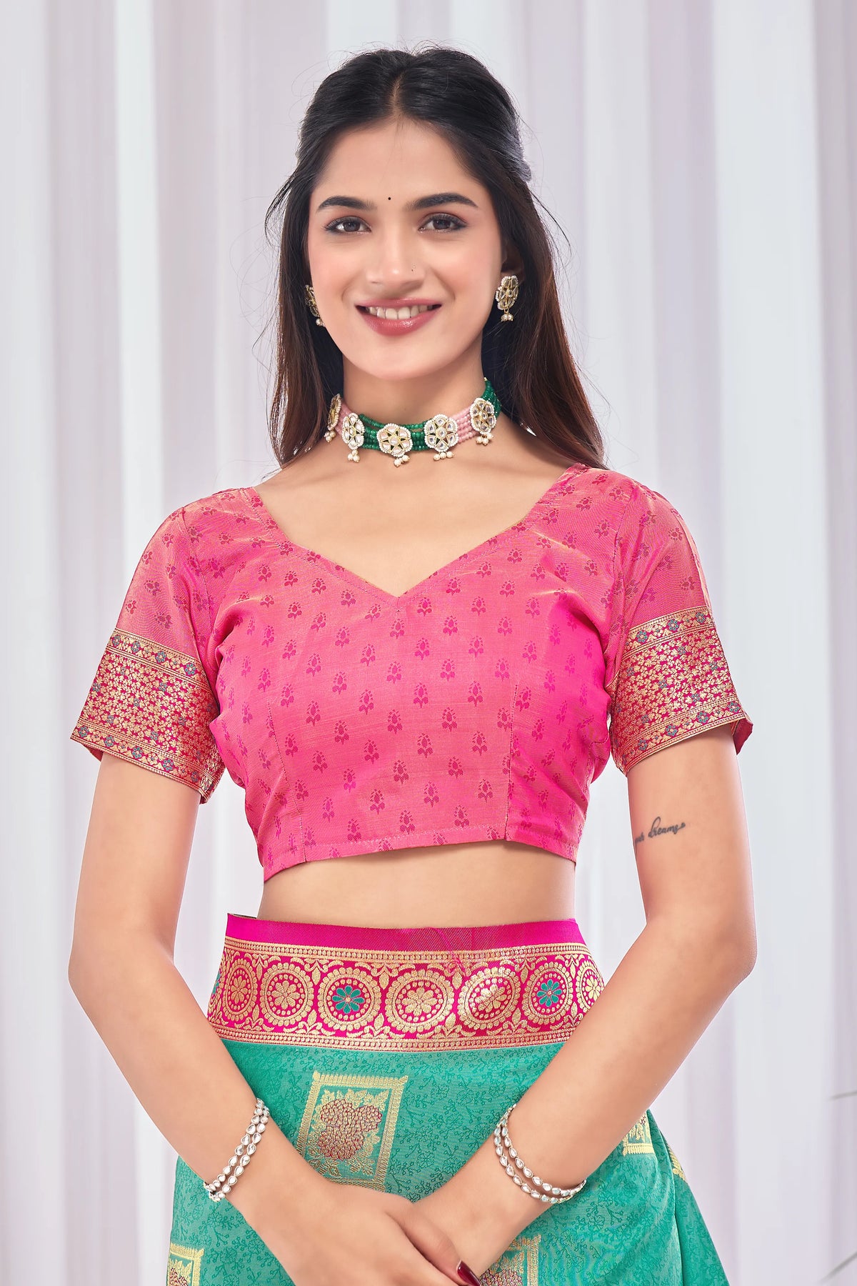 Gulnaar Banarasi Silk Saree