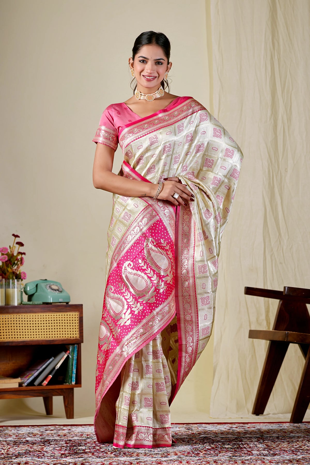 Kanak Banarasi Silk Saree
