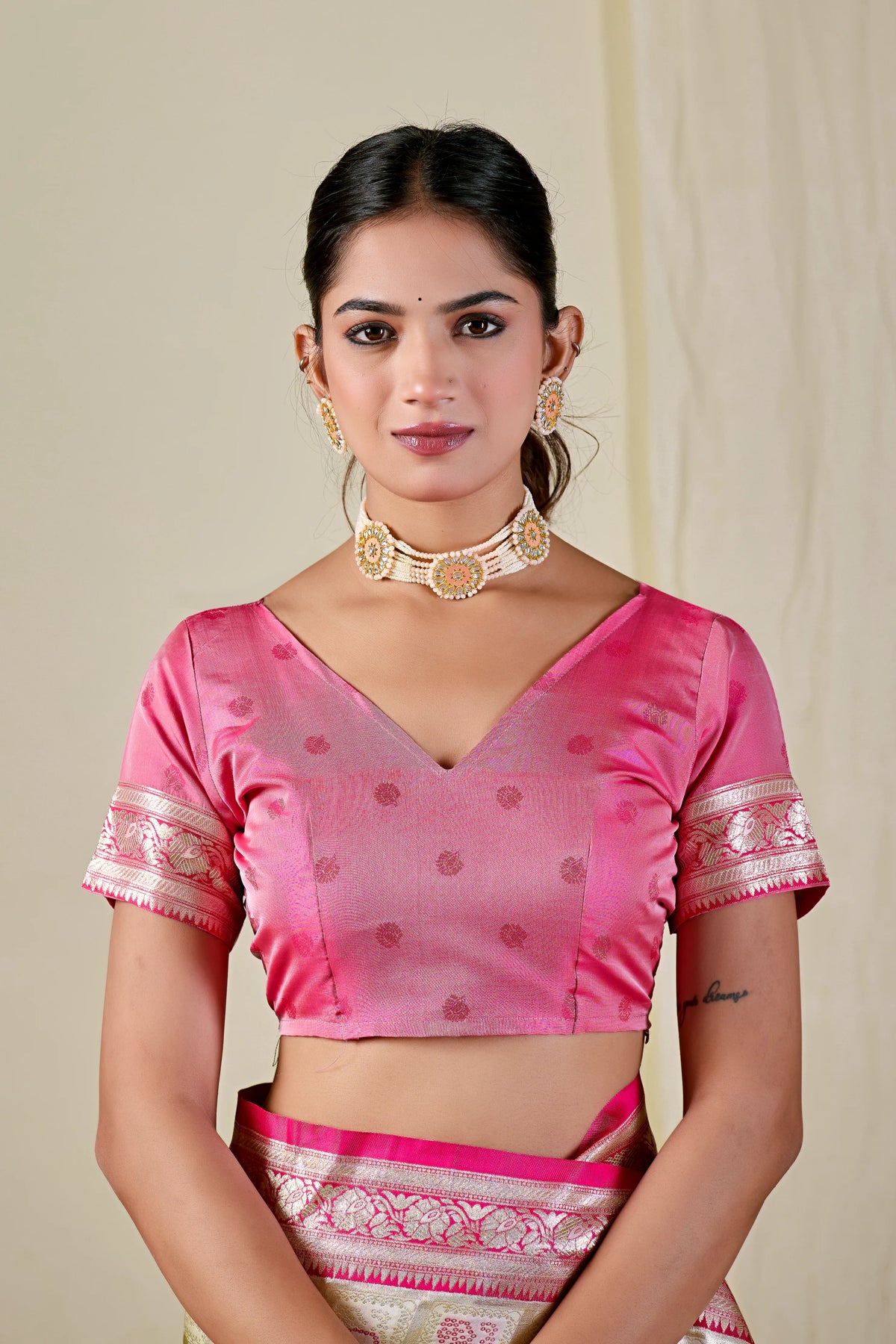 Kanak Banarasi Silk Saree