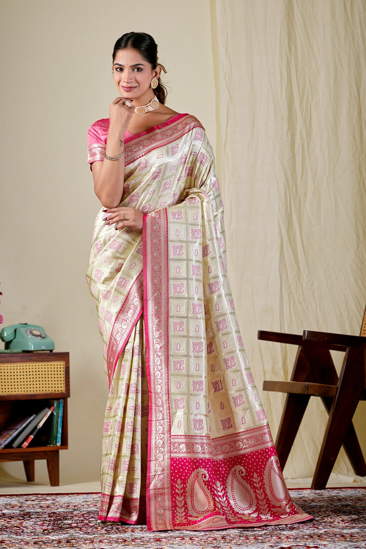 Kanak Banarasi Silk Saree