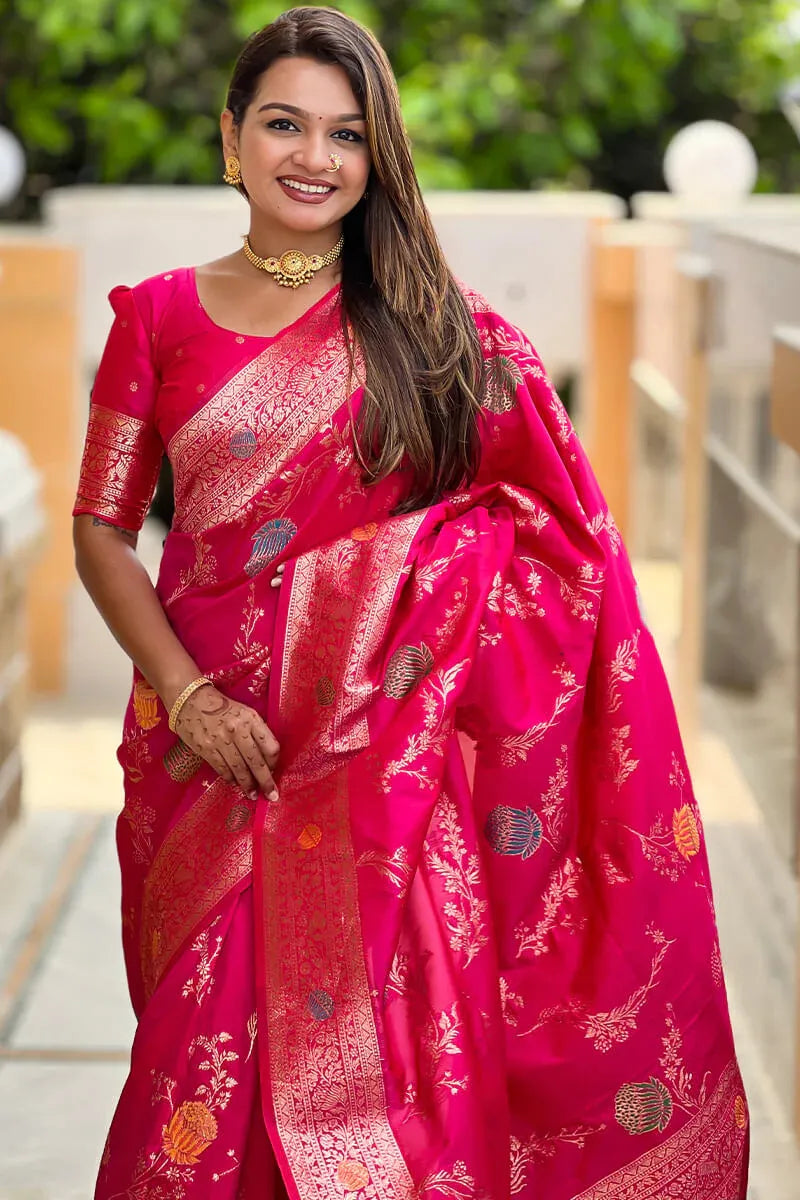 Meher Banarasi Silk Saree