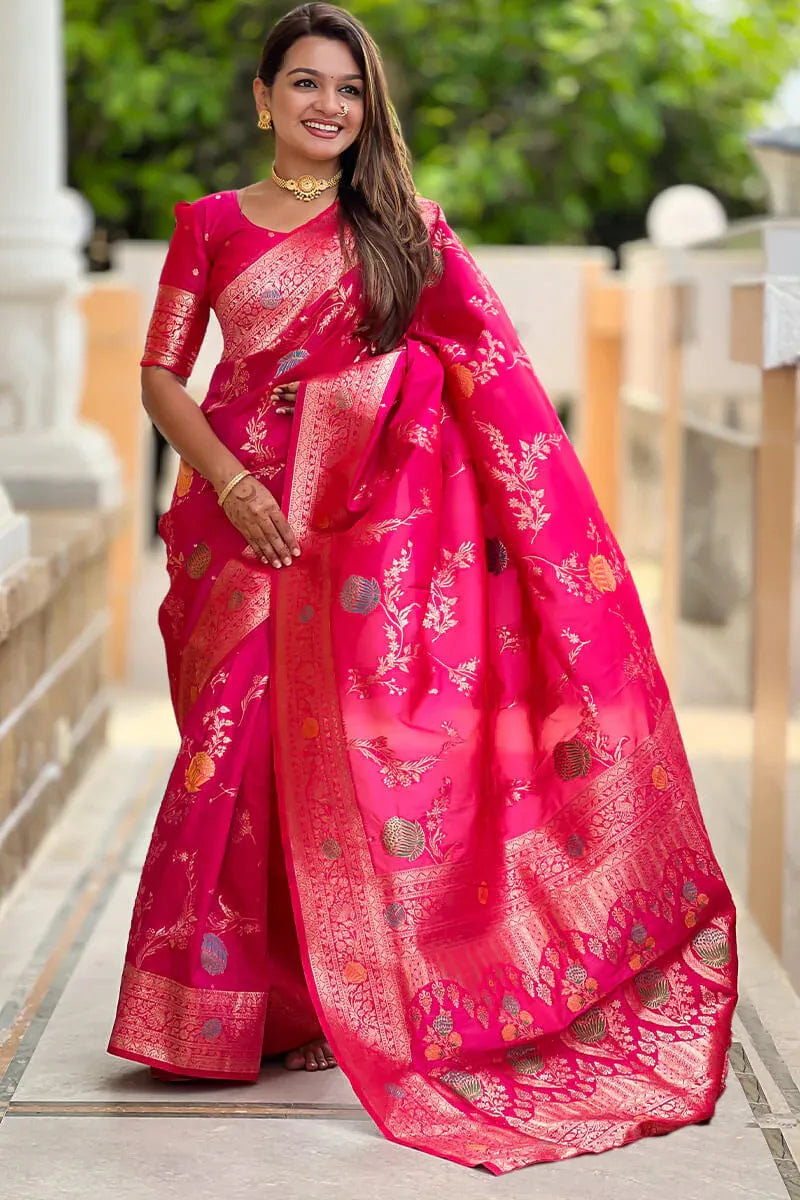 Meher Banarasi Silk Saree