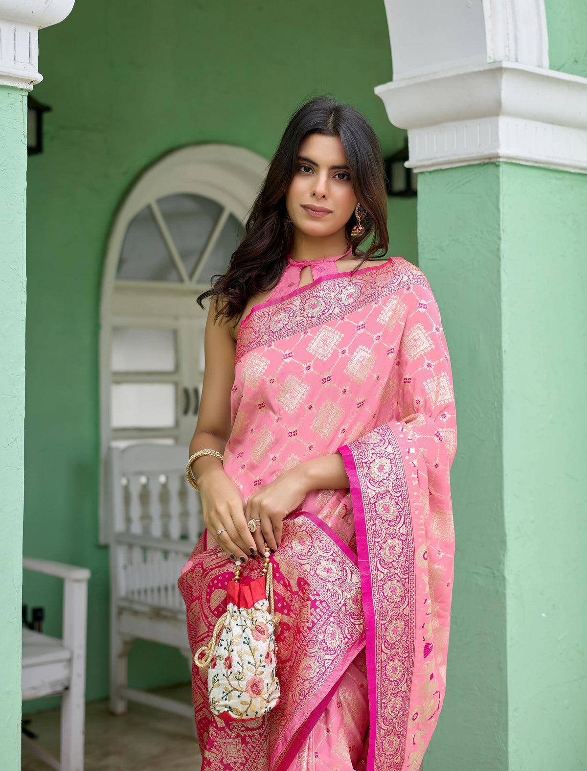Navya Banarasi Silk Saree