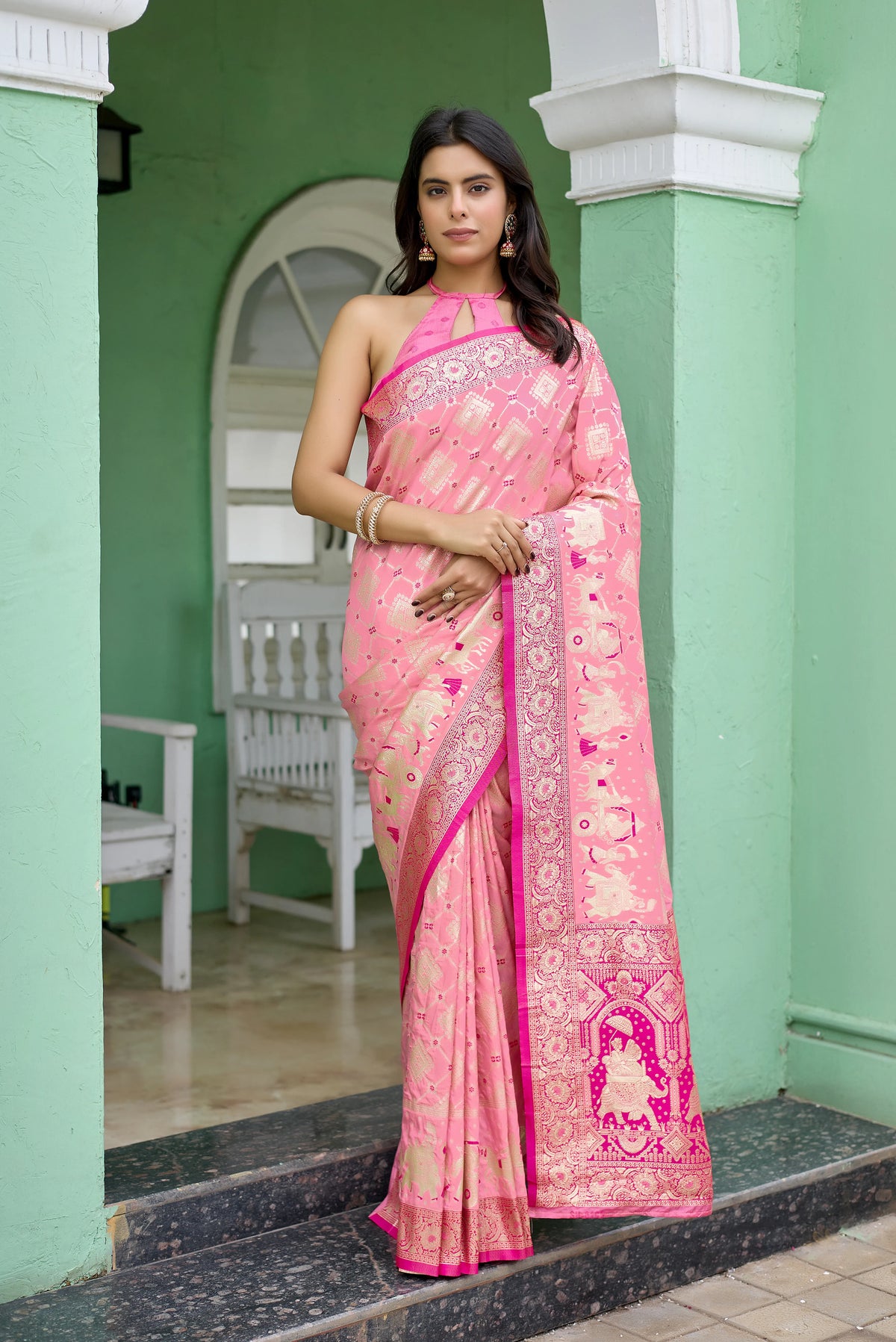 Navya Banarasi Silk Saree