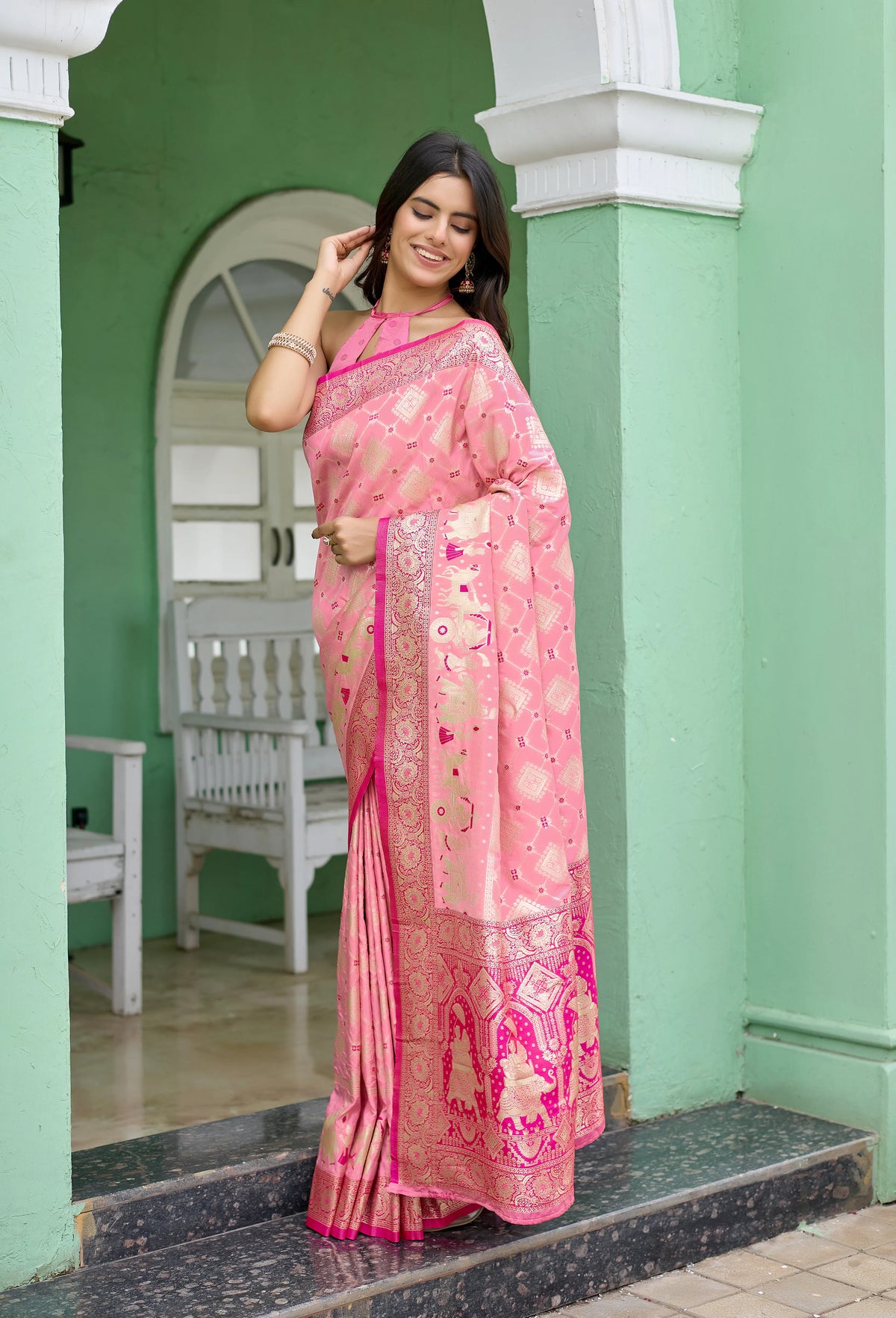 Navya Banarasi Silk Saree