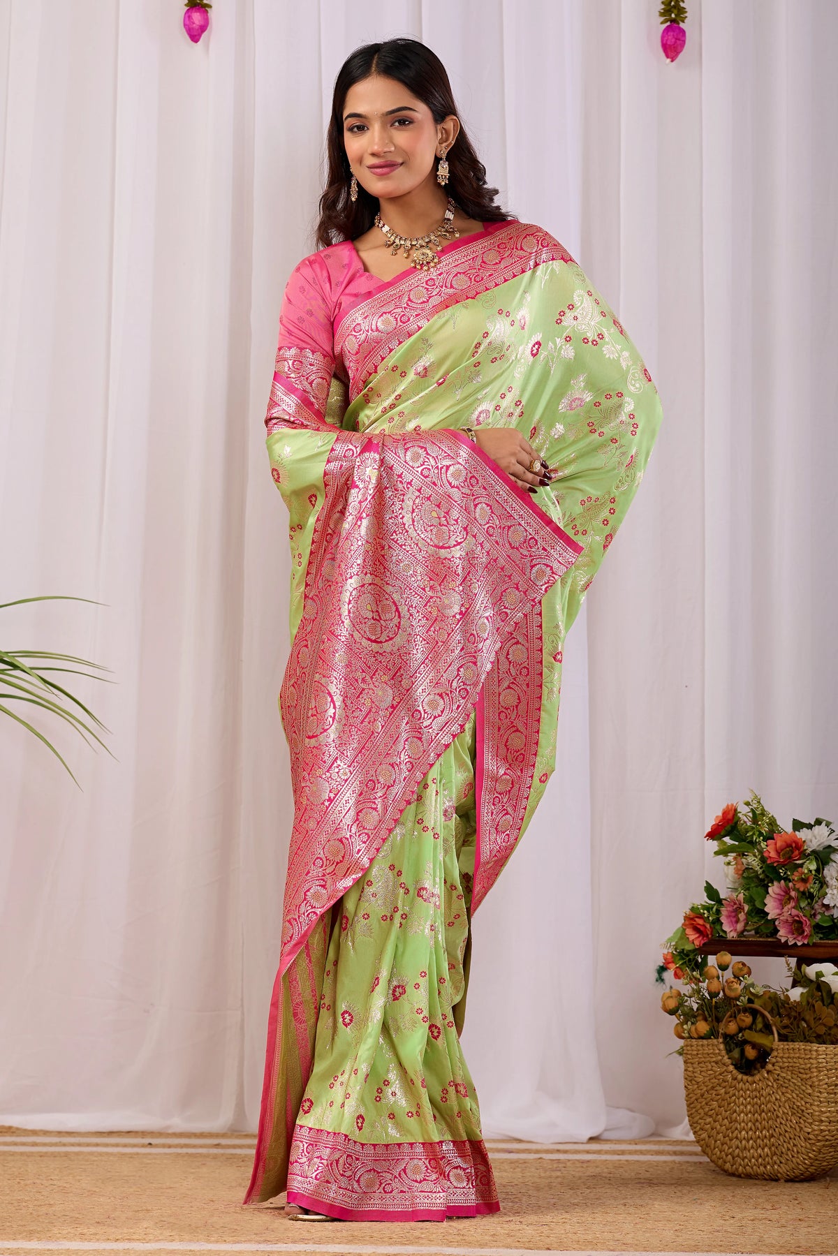 Noor Banarasi Silk Saree