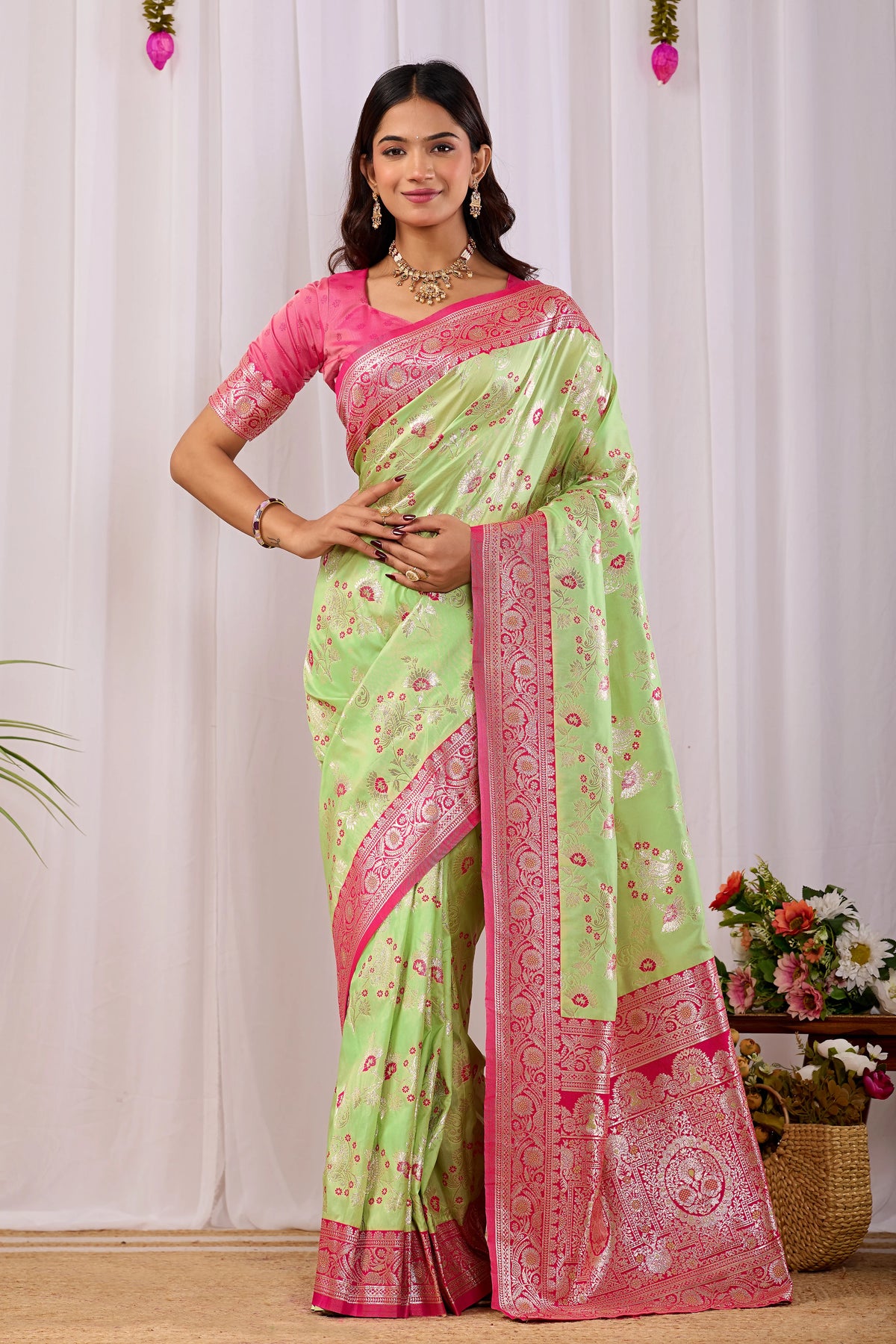 Noor Banarasi Silk Saree