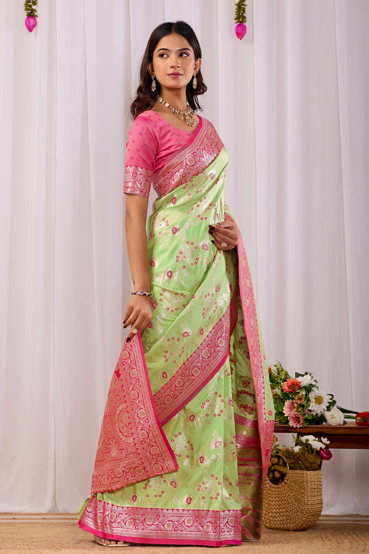 Noor Banarasi Silk Saree