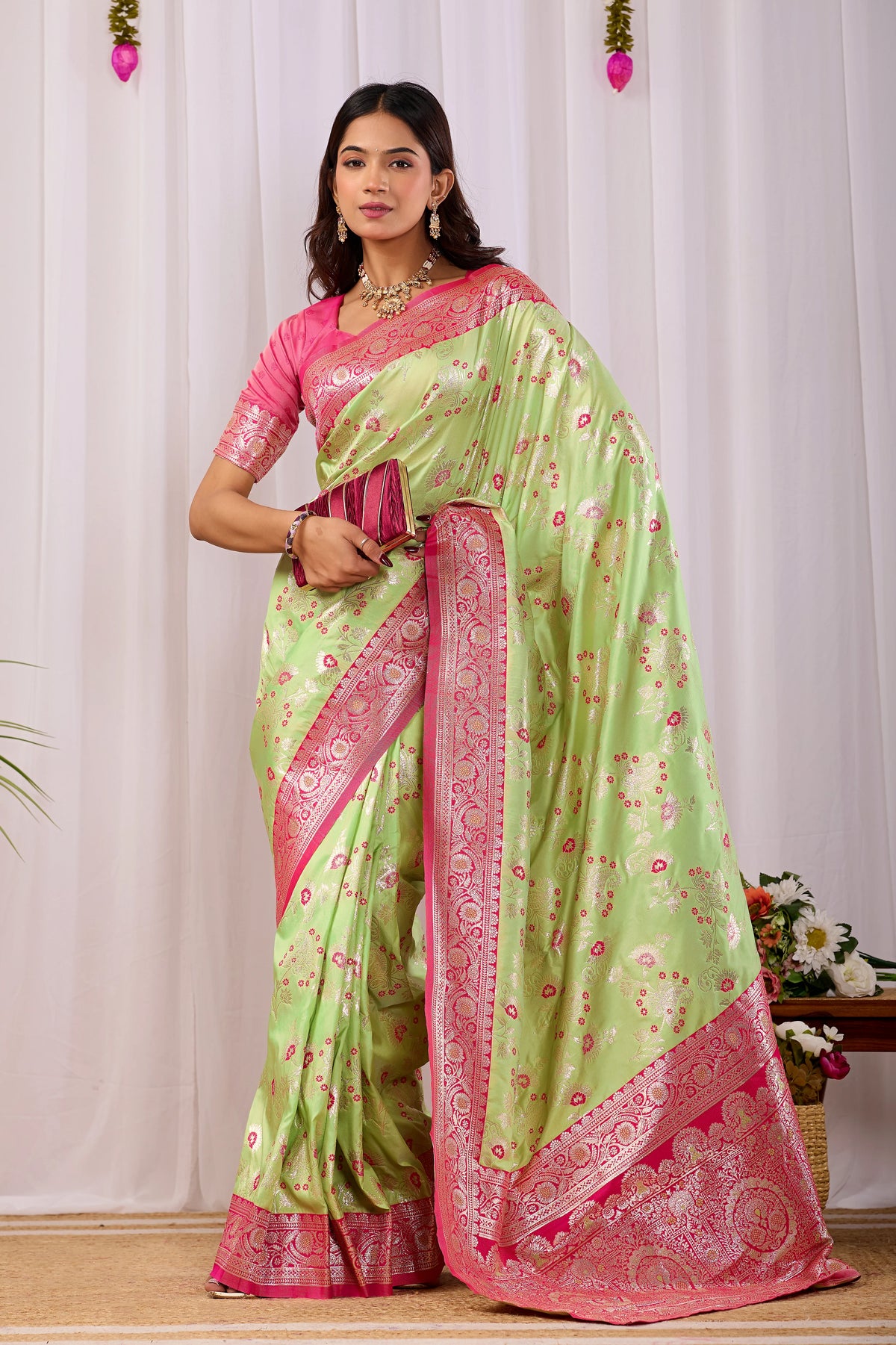 Noor Banarasi Silk Saree