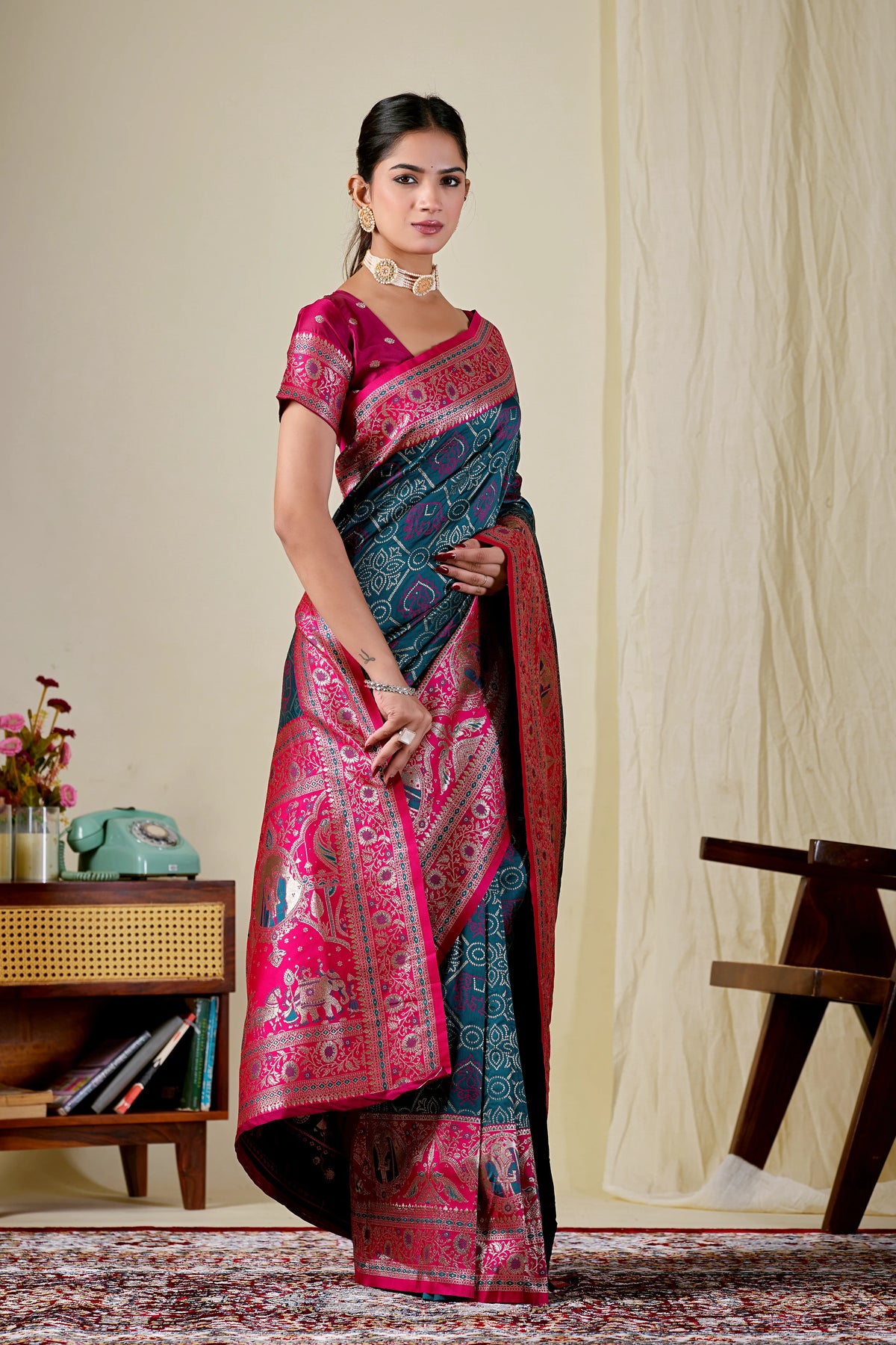 Rajlakshmi Banarasi Silk Saree