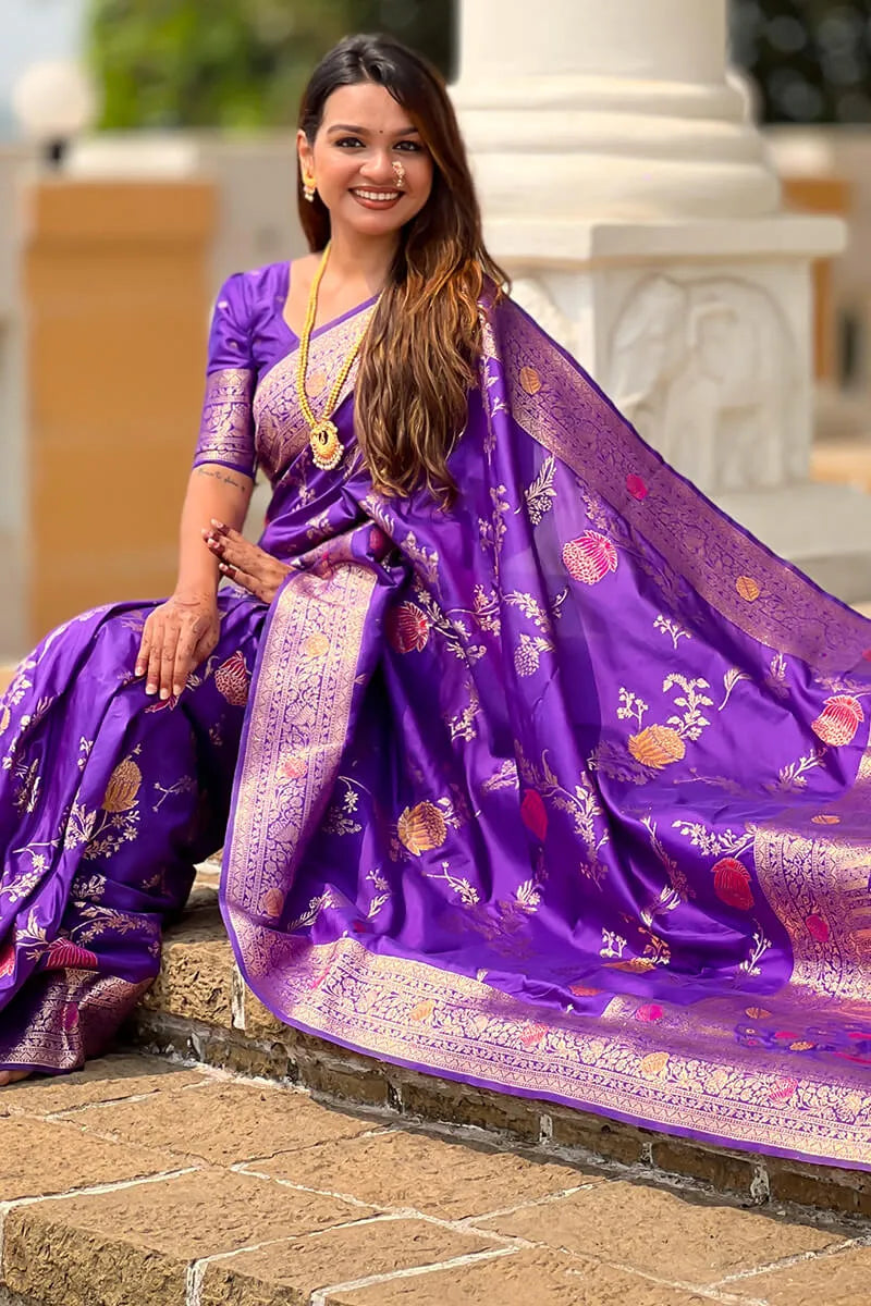 Rajwada Banarasi Silk Saree