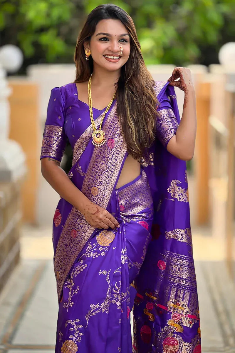Rajwada Banarasi Silk Saree