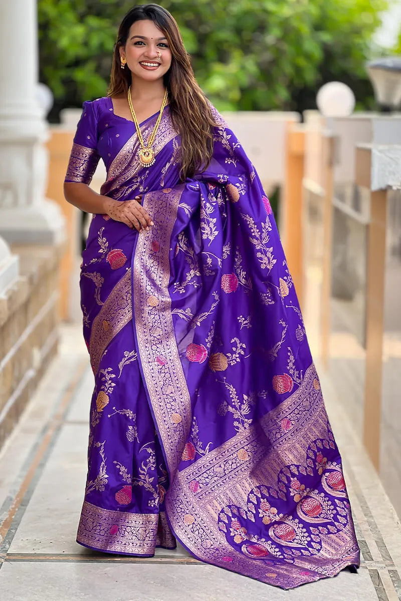 Rajwada Banarasi Silk Saree