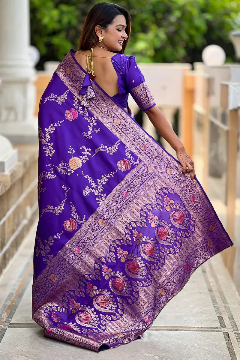 Rajwada Banarasi Silk Saree
